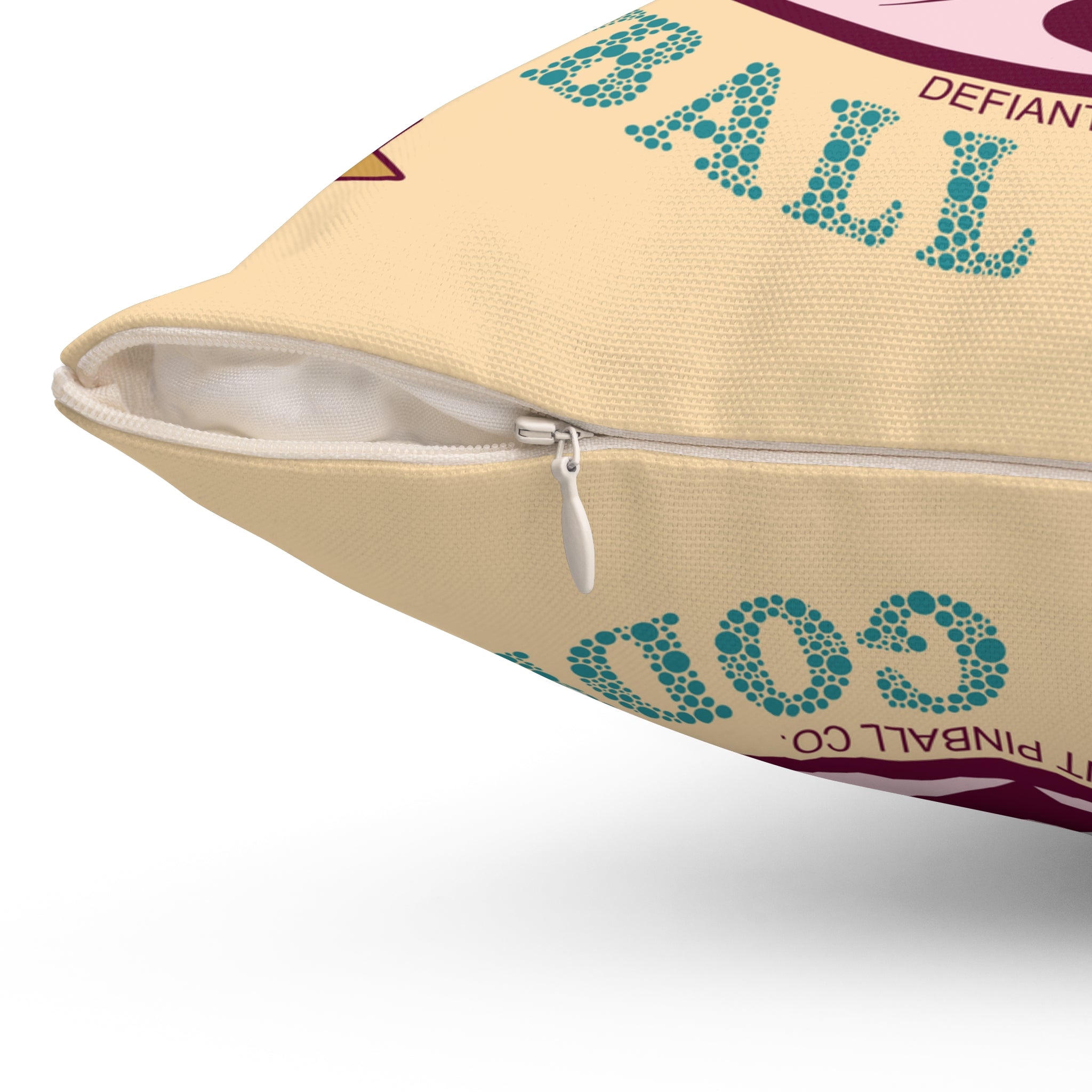 PINBALL GODDESS - Spun Polyester Square Pillow
