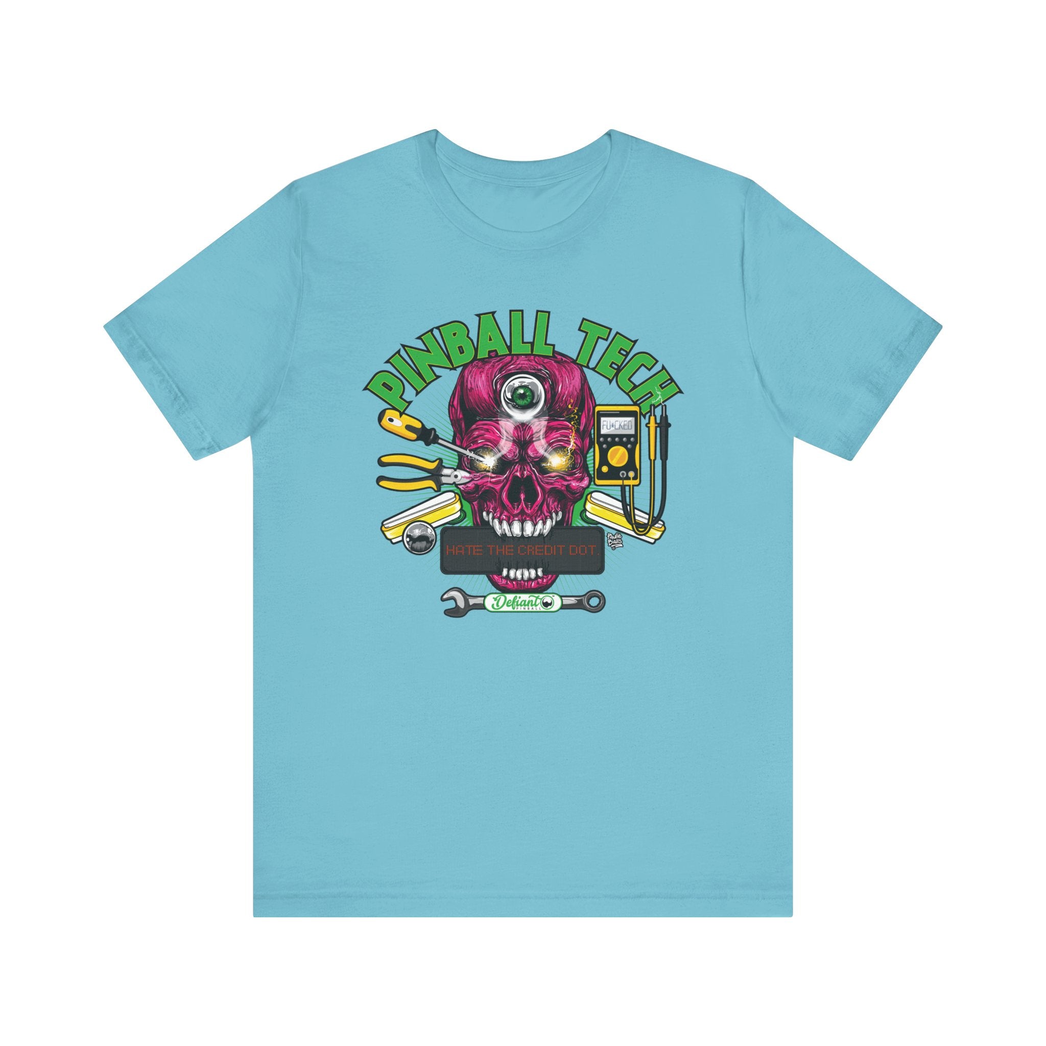 PINBALL TECH - Unisex Jersey Short Sleeve Tee