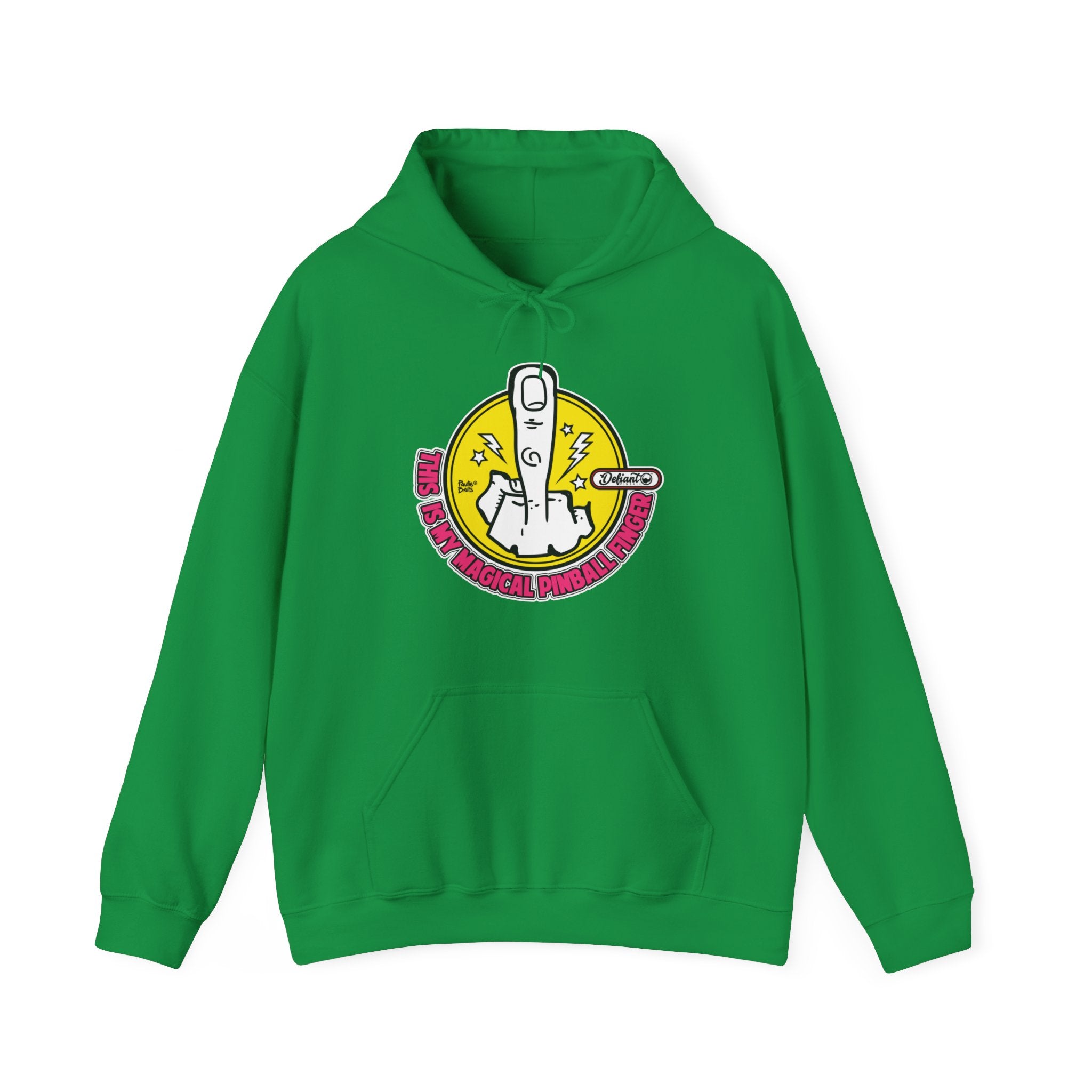 MAGICAL PINBALL FINGER - Unisex Heavy Blend™ Hooded Sweatshirt