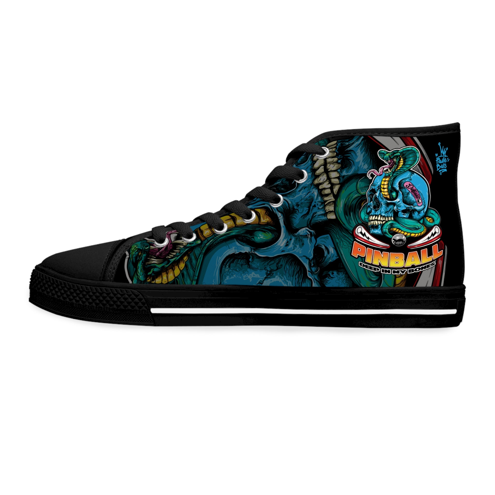 DEEP BONES - Women's High Top Sneakers