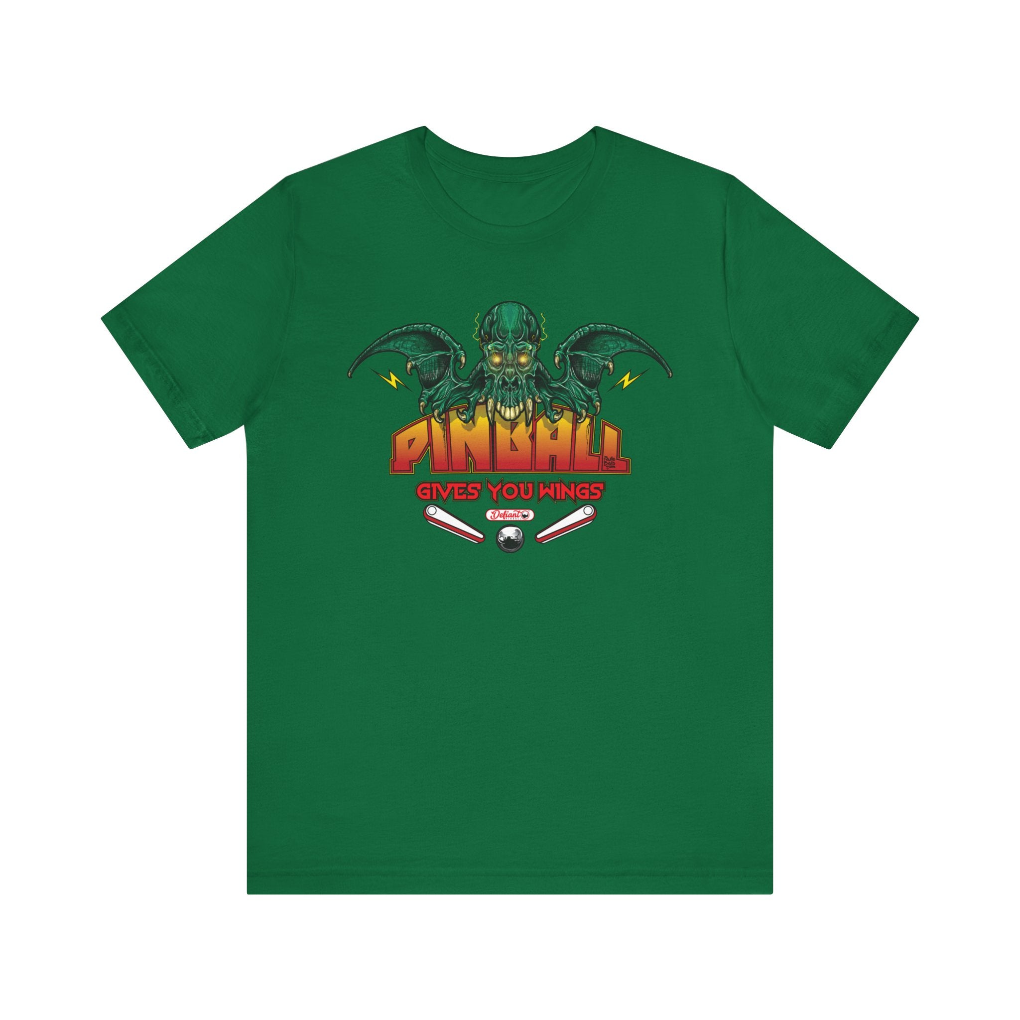 PINBALL GIVES YOU WINGS - Unisex Jersey Short Sleeve Tee
