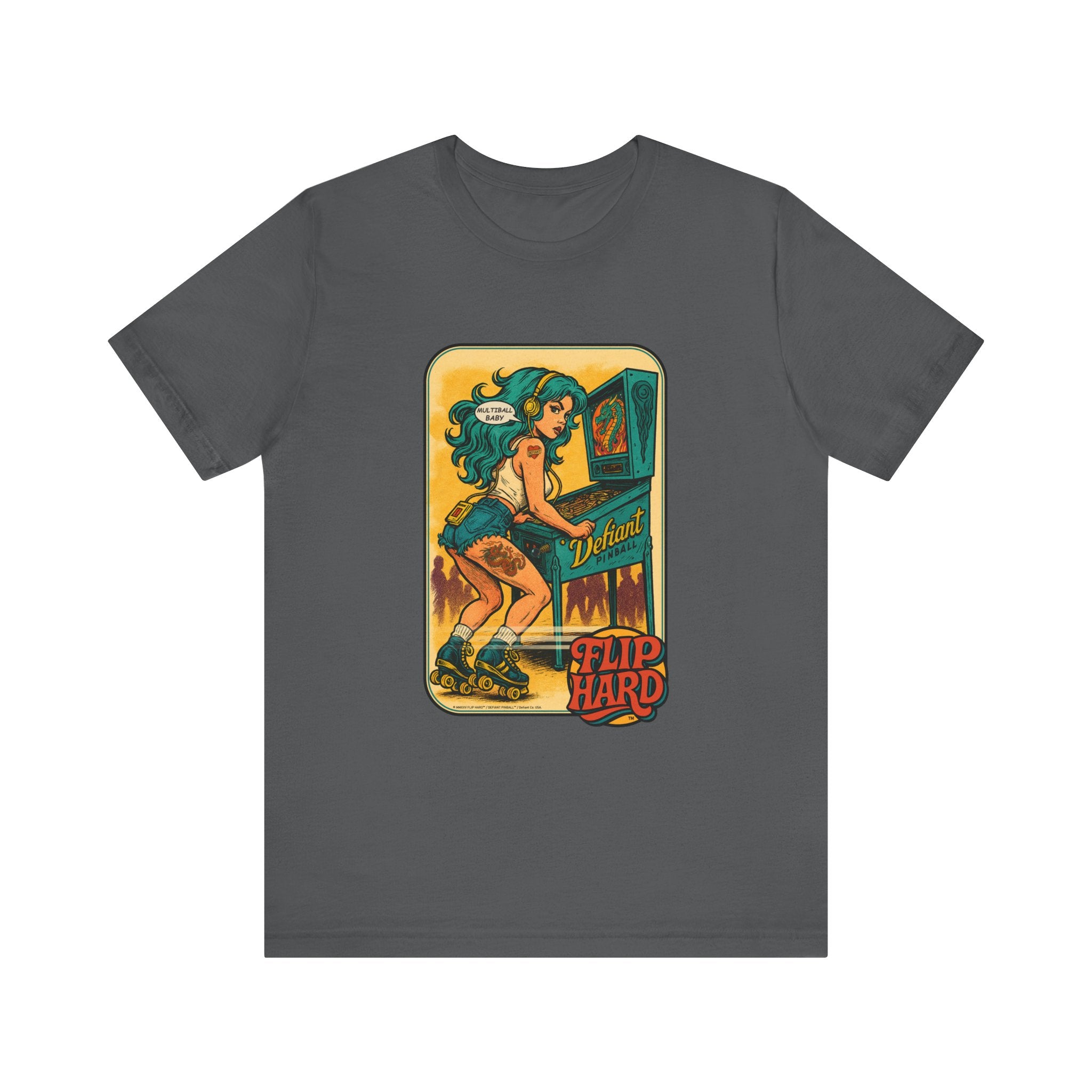 FLIP HARD™ - Unisex Jersey Short Sleeve Tee