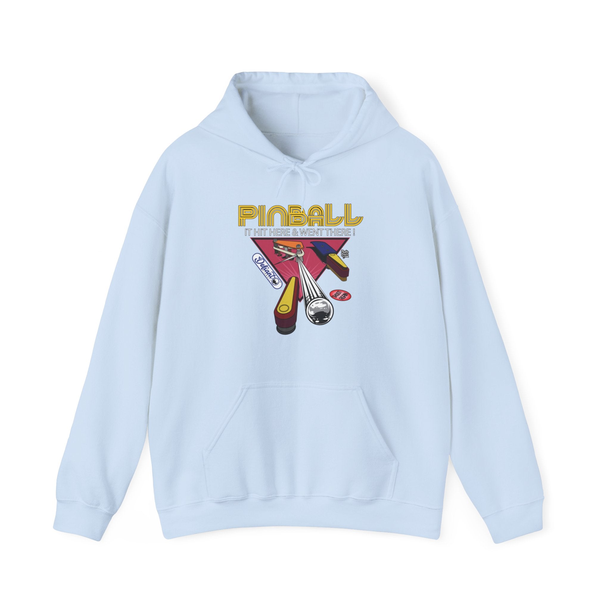 IT HIT HERE & WENT THERE - Unisex Heavy Blend™ Hooded Sweatshirt