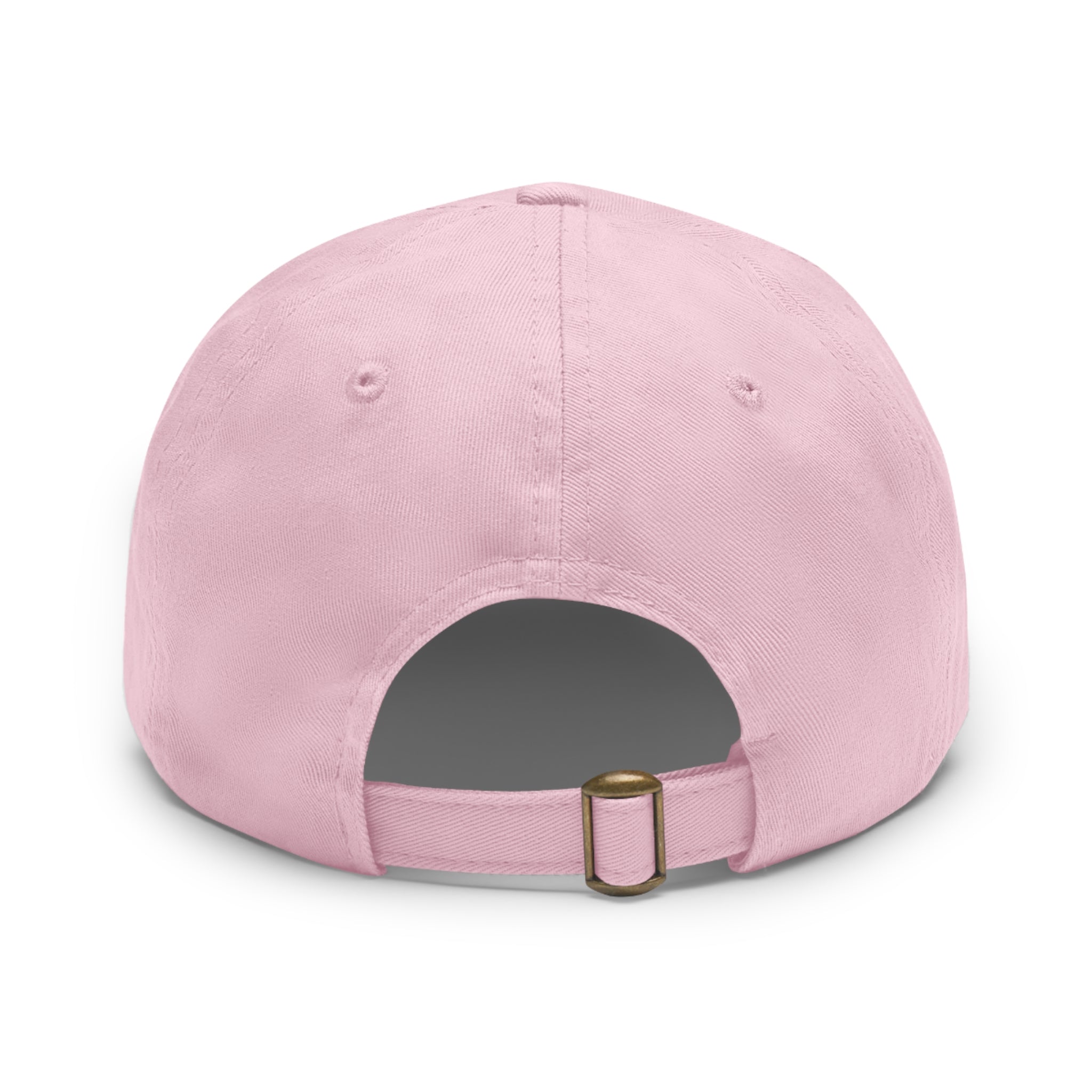 BADASS PINBALL PLAYER - Dad Hat with Leather Patch (Rectangle)
