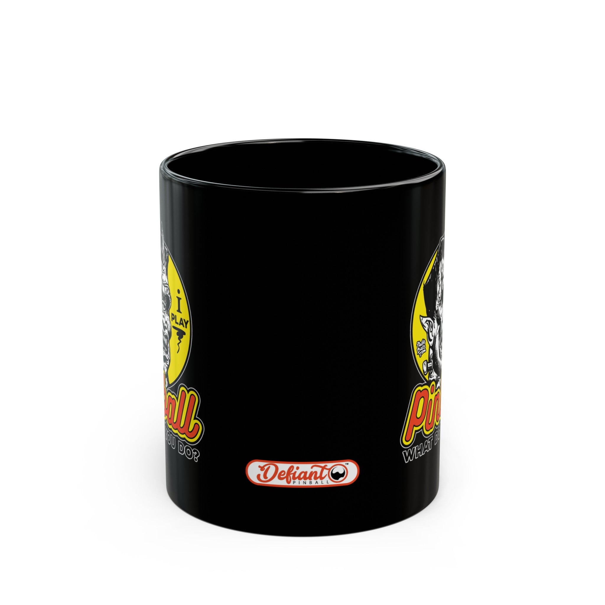 I Play Pinball What Do You Do? - Black Mug (11oz, 15oz)