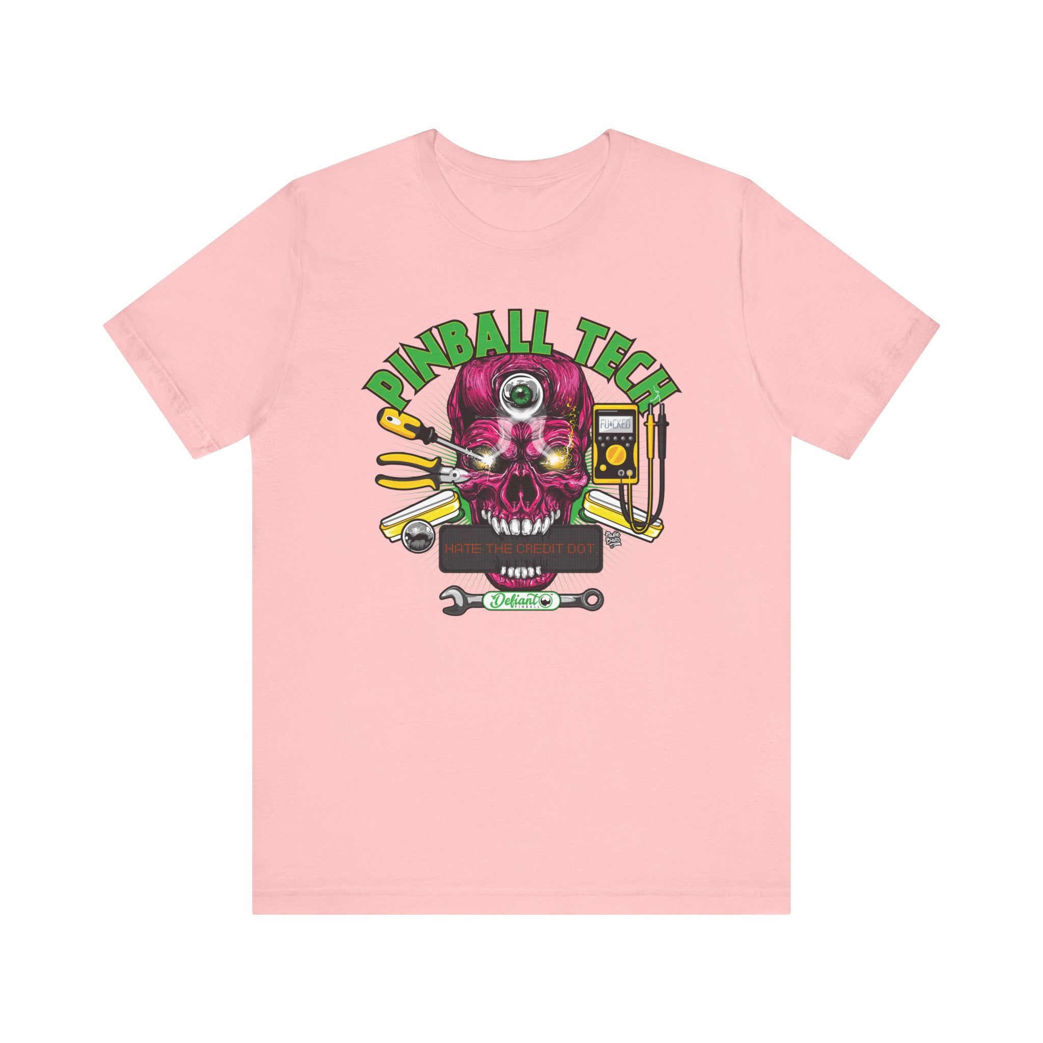 PINBALL TECH - Unisex Jersey Short Sleeve Tee