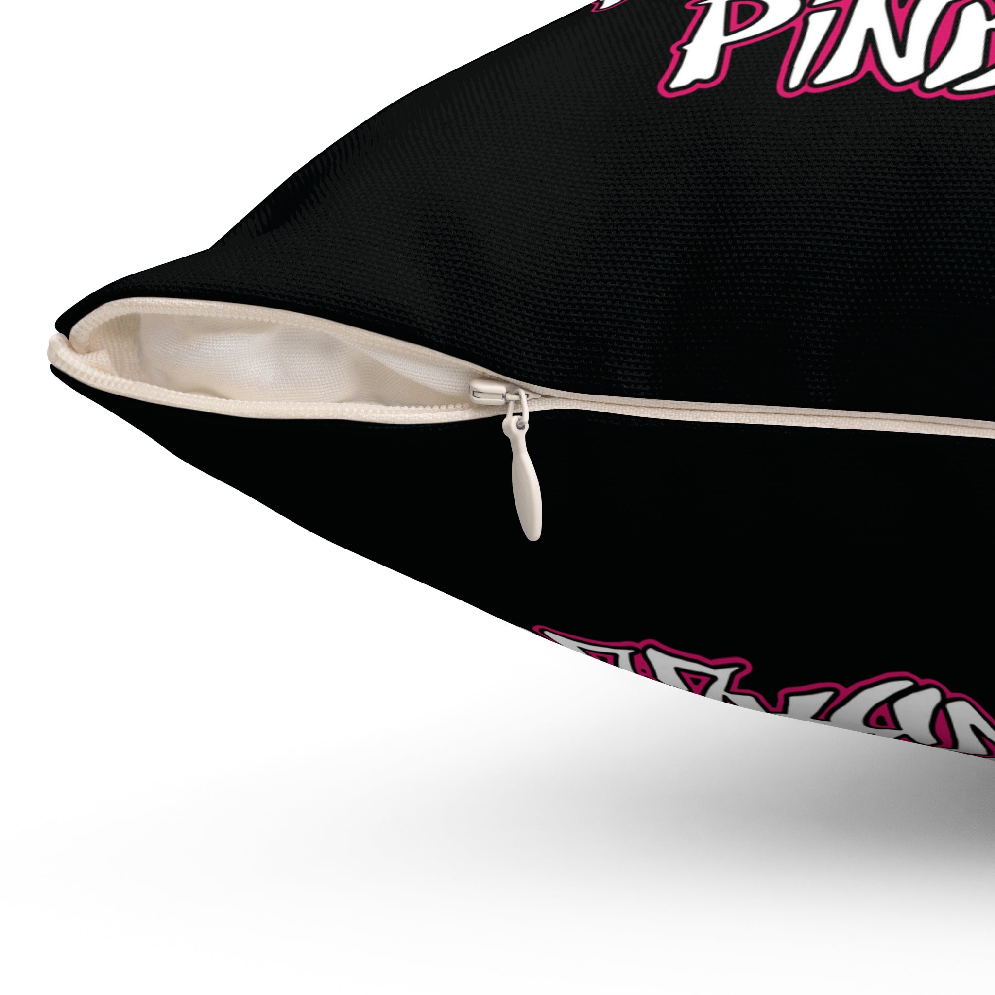 LOCO FOR PINBALL -  Spun Polyester Square Pillow