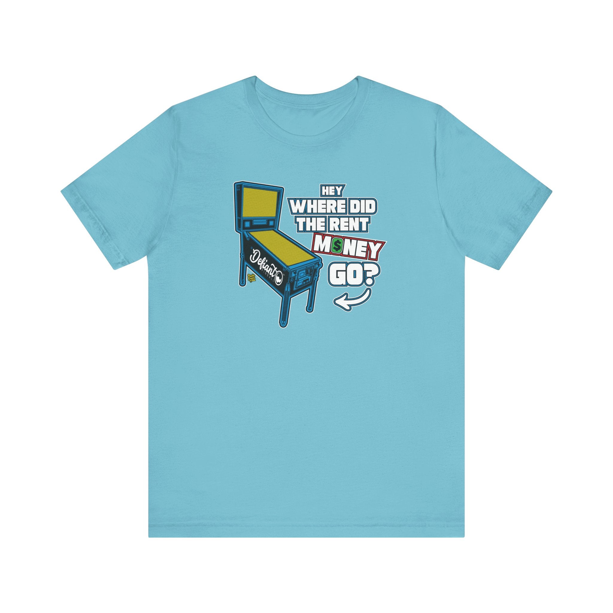 RENT MONEY - Unisex Jersey Short Sleeve Tee
