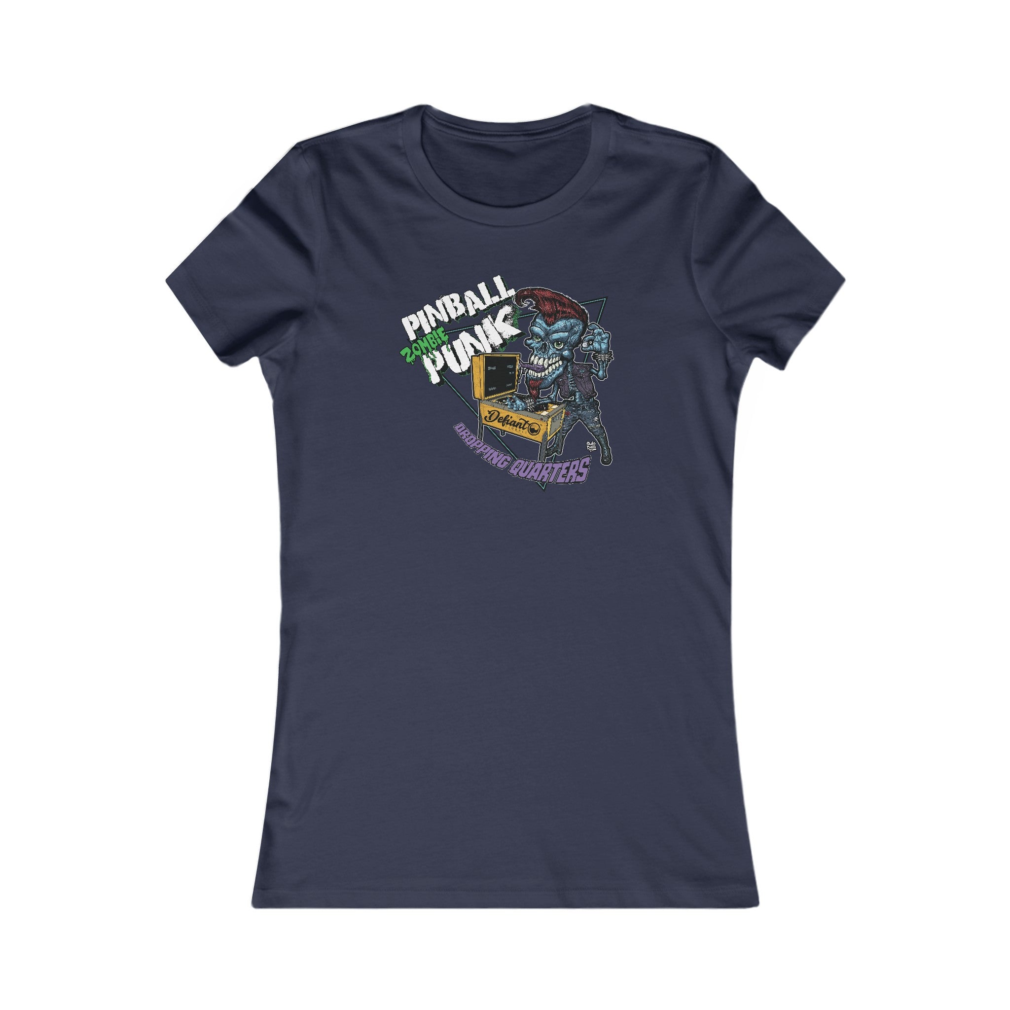 PINBALL Zombie PUNK  - Women's Favorite Tee
