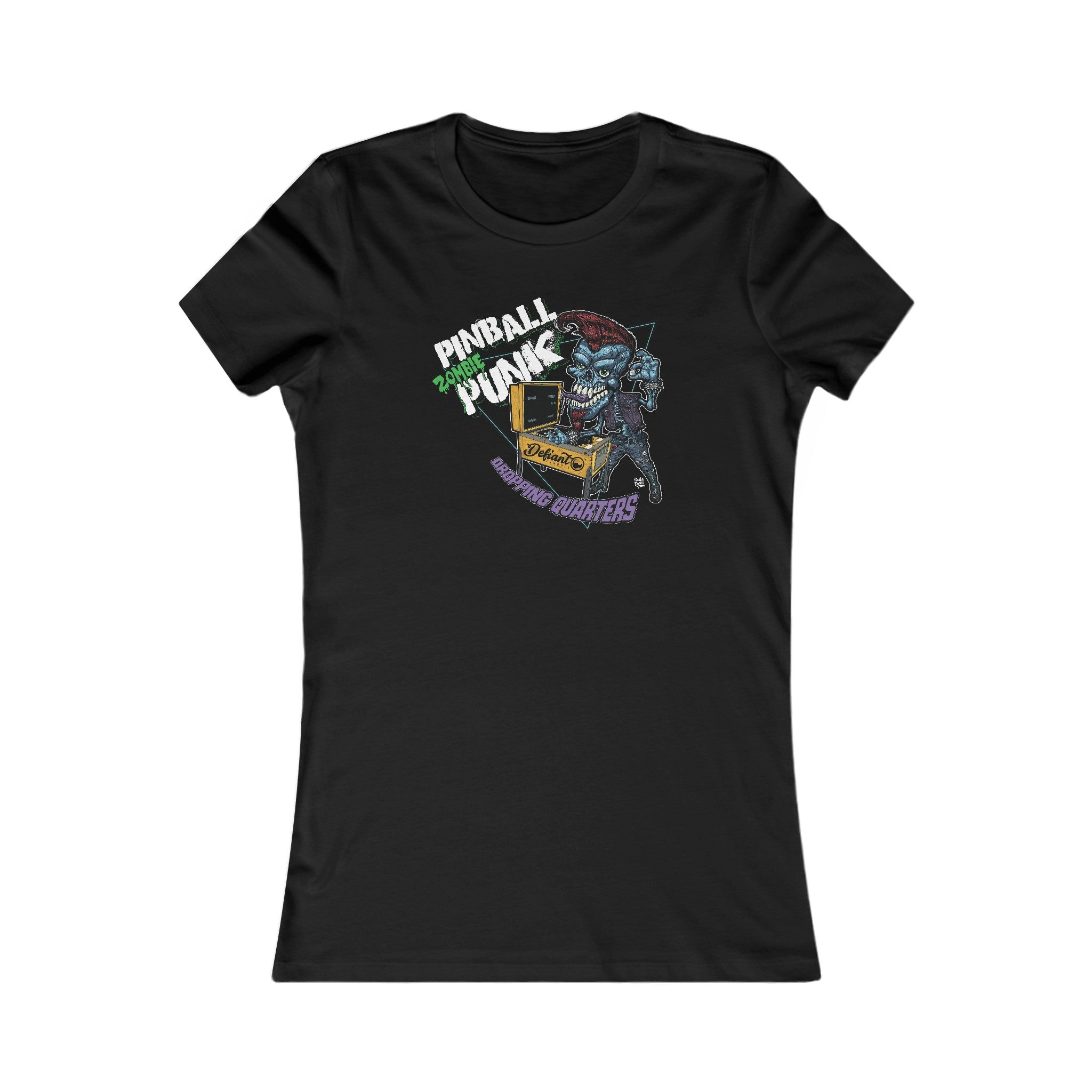 PINBALL Zombie PUNK  - Women's Favorite Tee