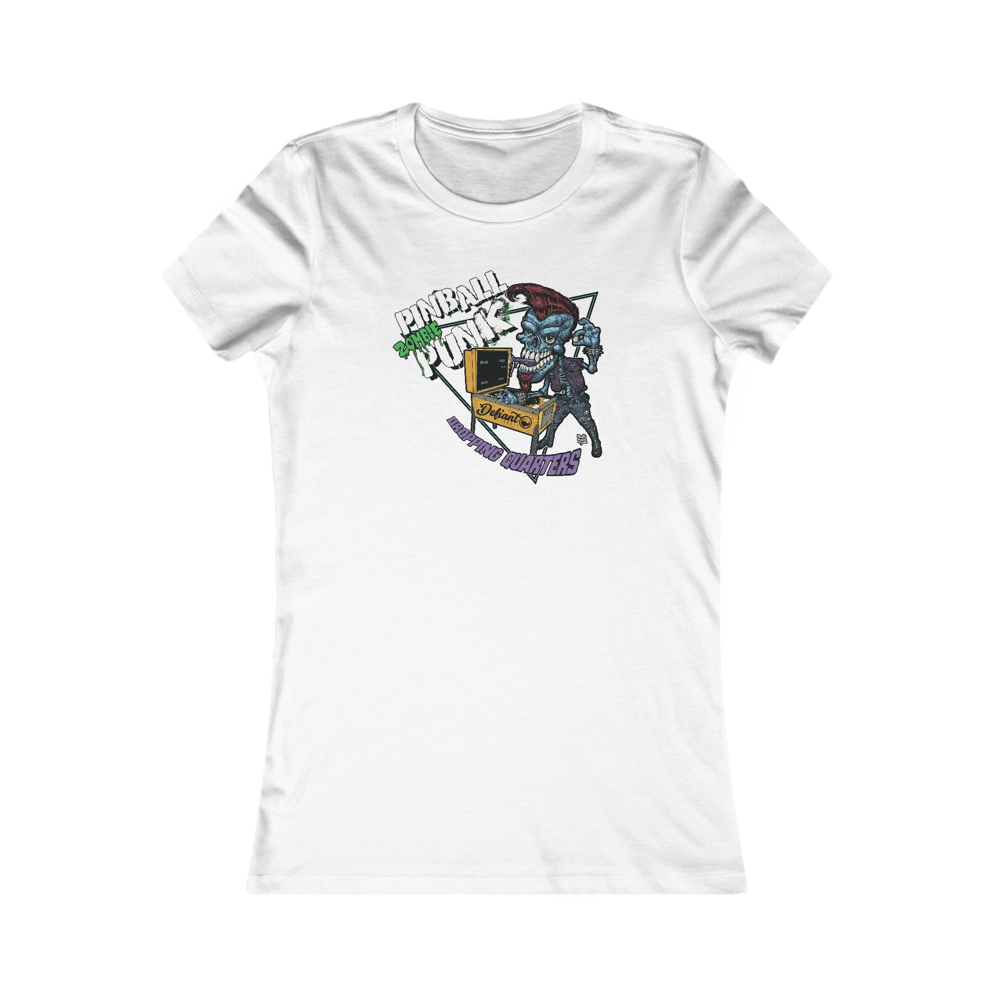 PINBALL Zombie PUNK  - Women's Favorite Tee