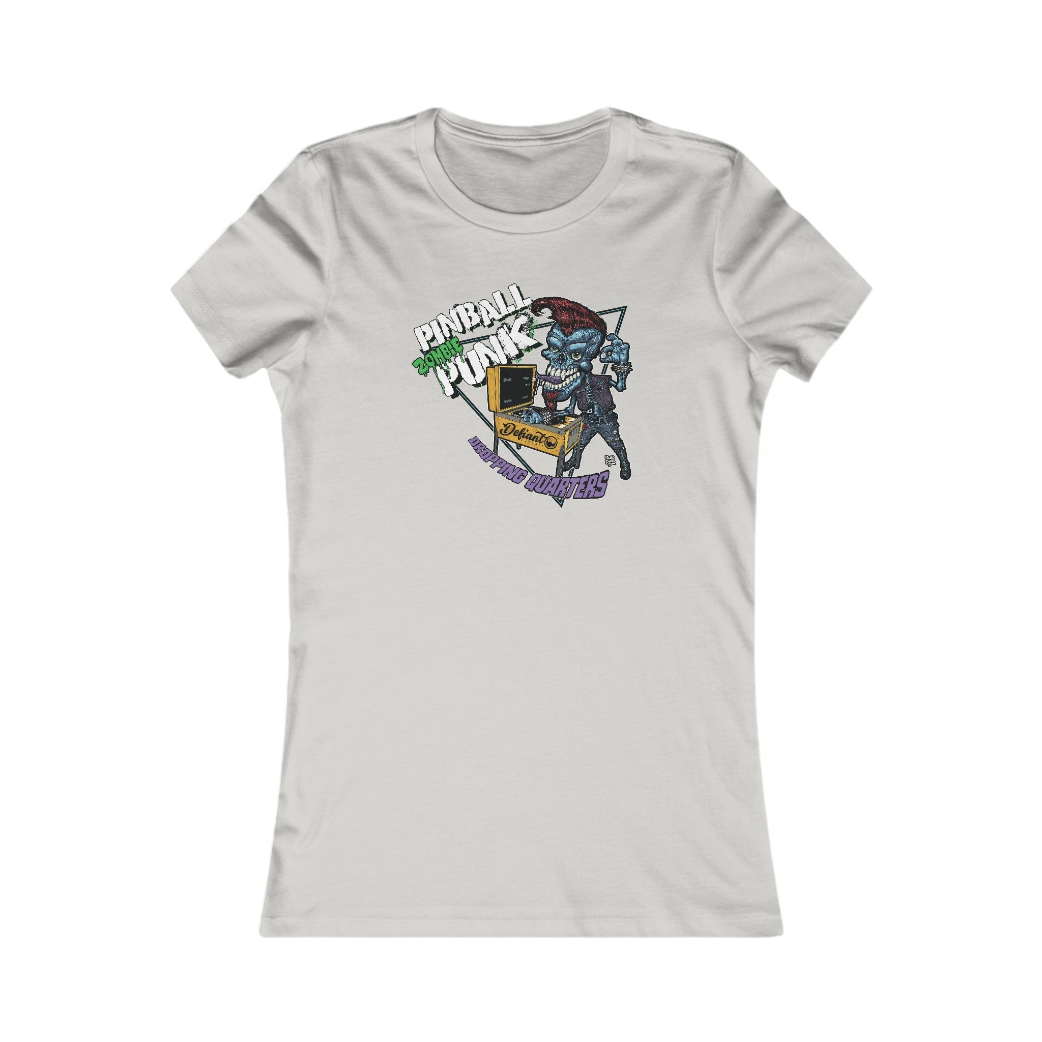 PINBALL Zombie PUNK  - Women's Favorite Tee