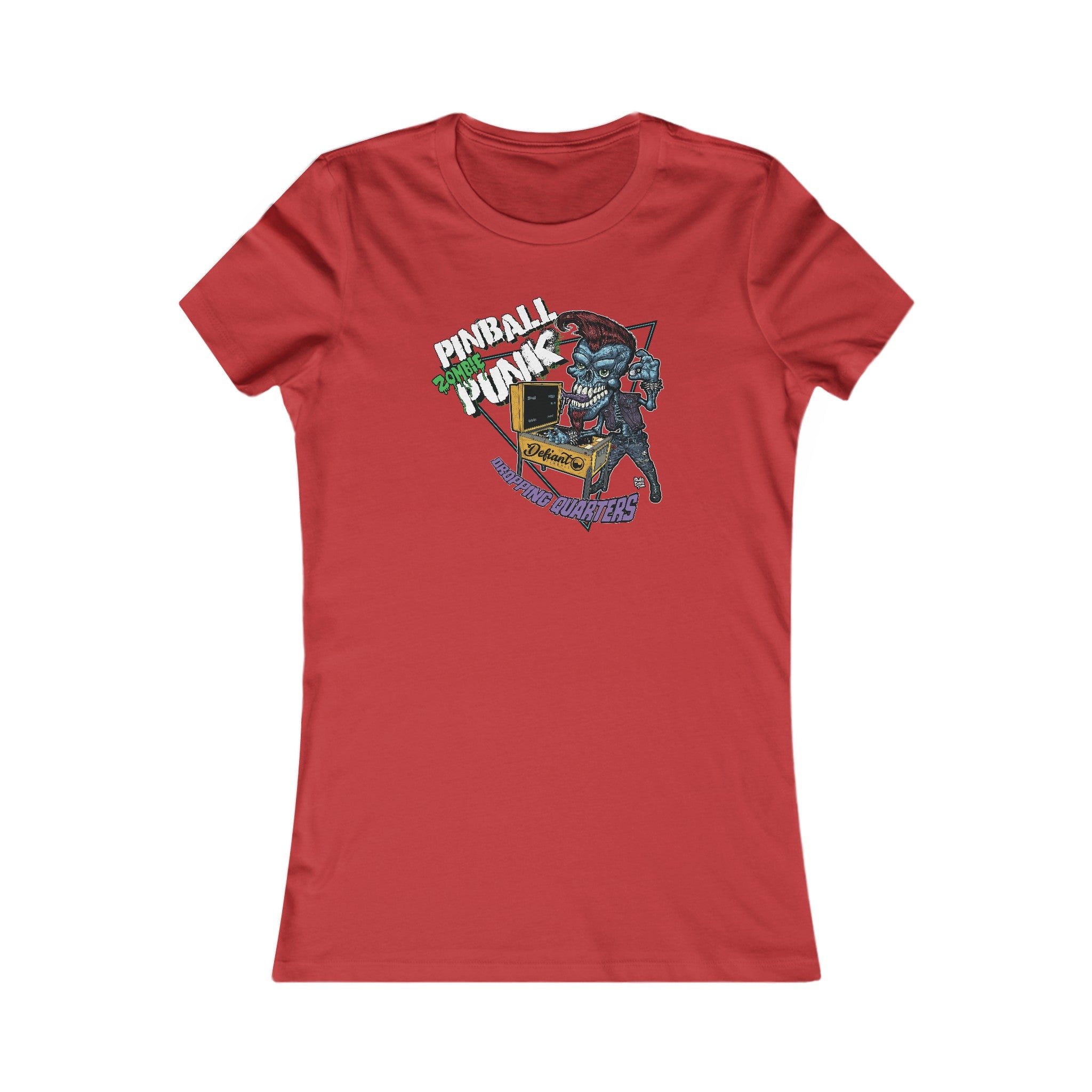 PINBALL Zombie PUNK  - Women's Favorite Tee