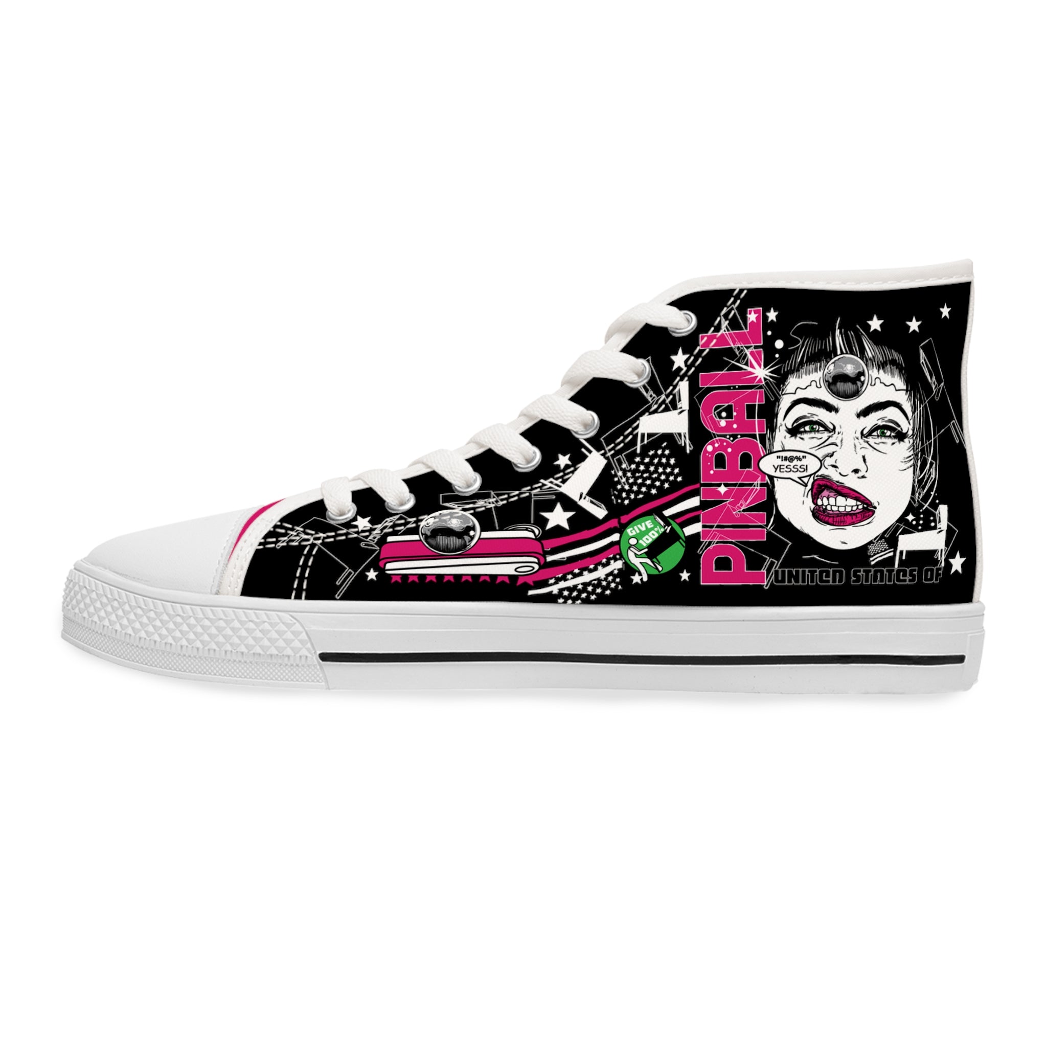 THE FACE - Women's High Top Sneakers