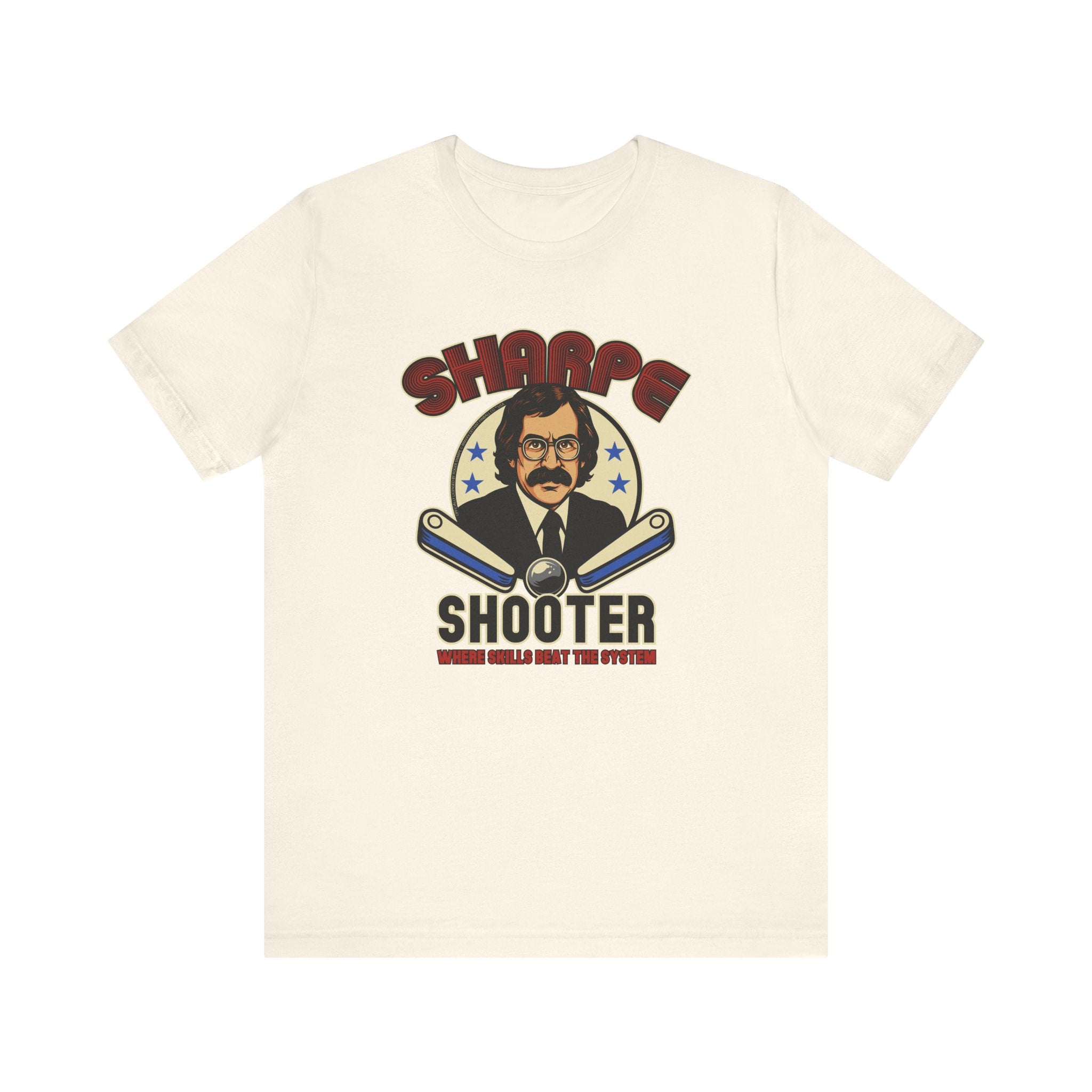 SHARPE SHOOTER - Where Skills Beat the System - Unisex Jersey Short Sleeve Tee