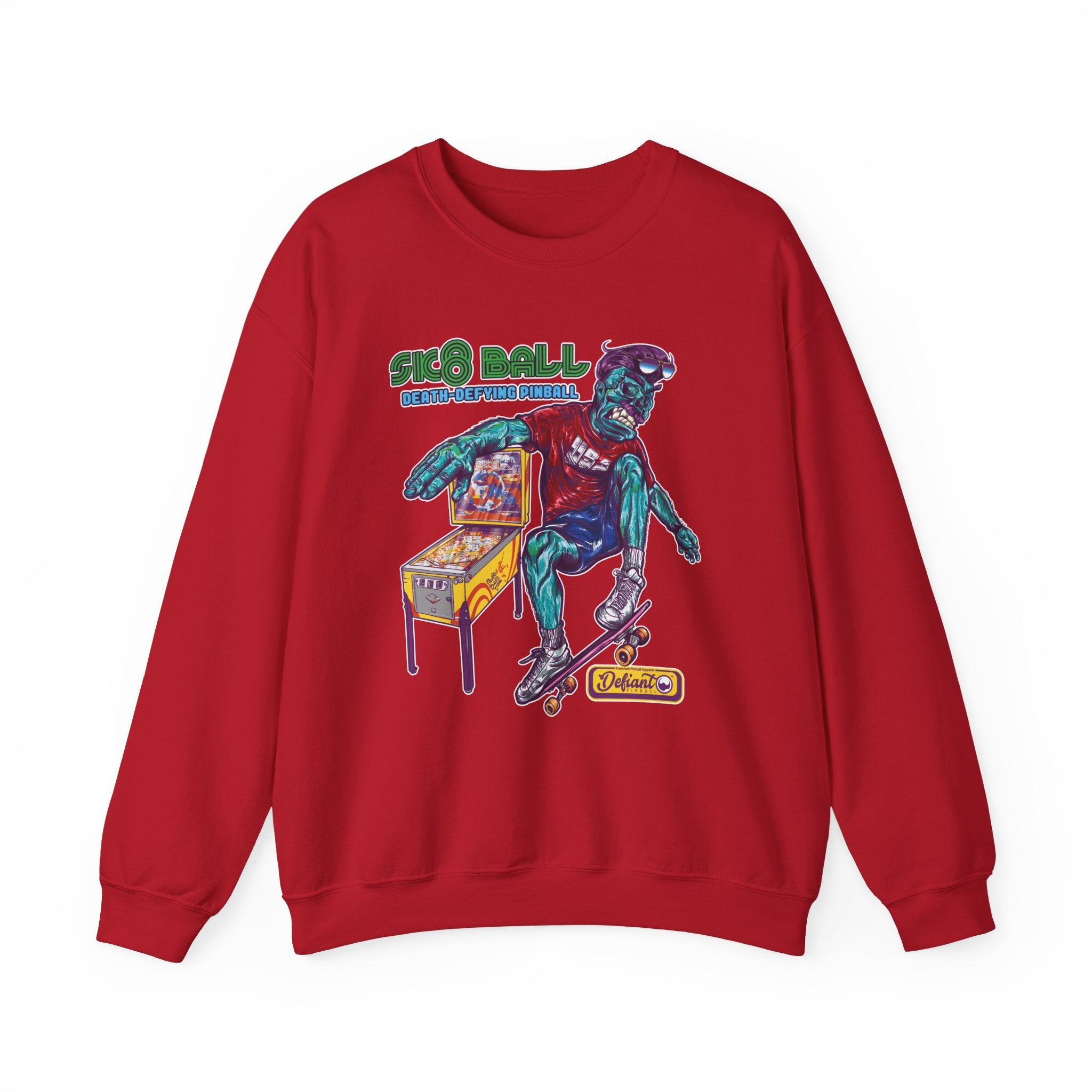 SK8 BALL - Unisex Heavy Blend™ Crewneck Sweatshirt Jumper