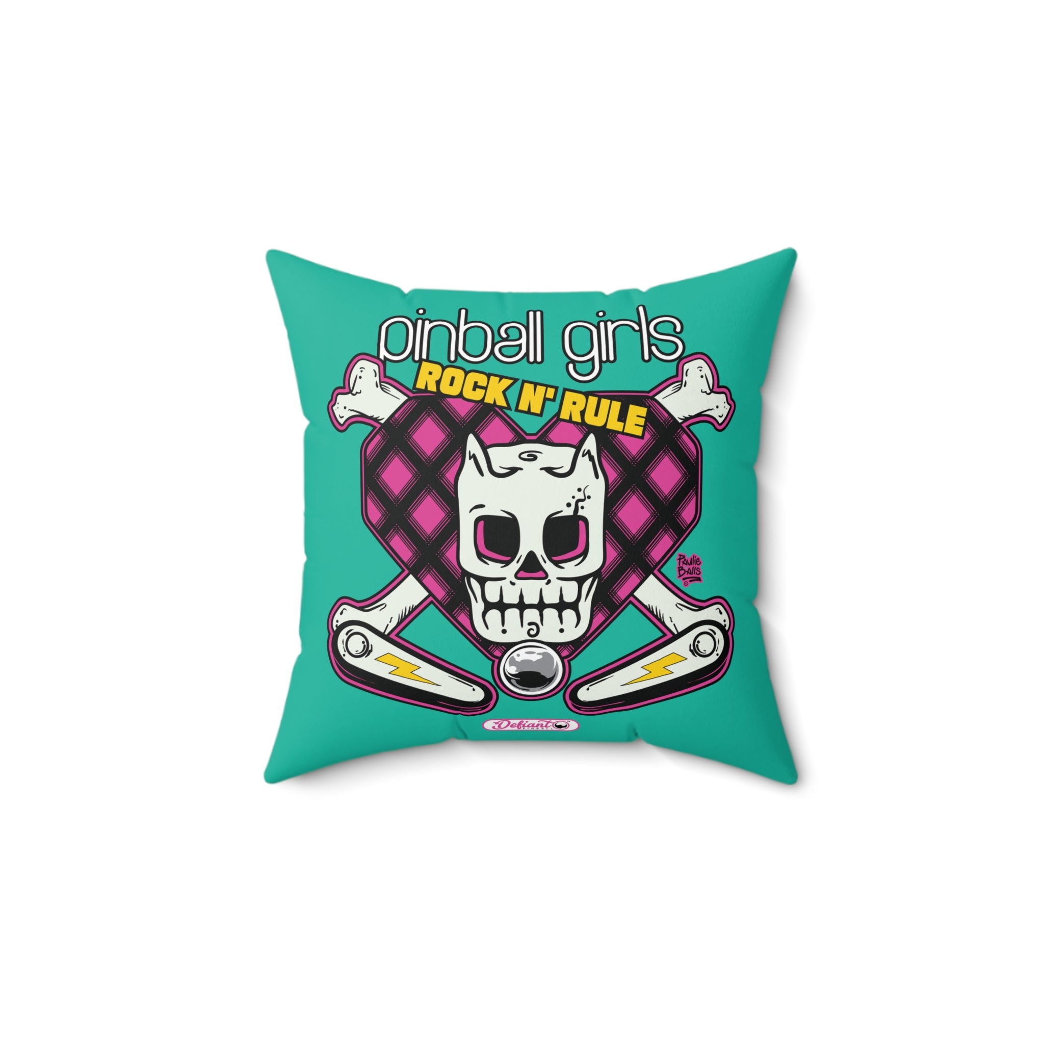 Champion Heart - Spun Polyester Square Pillow