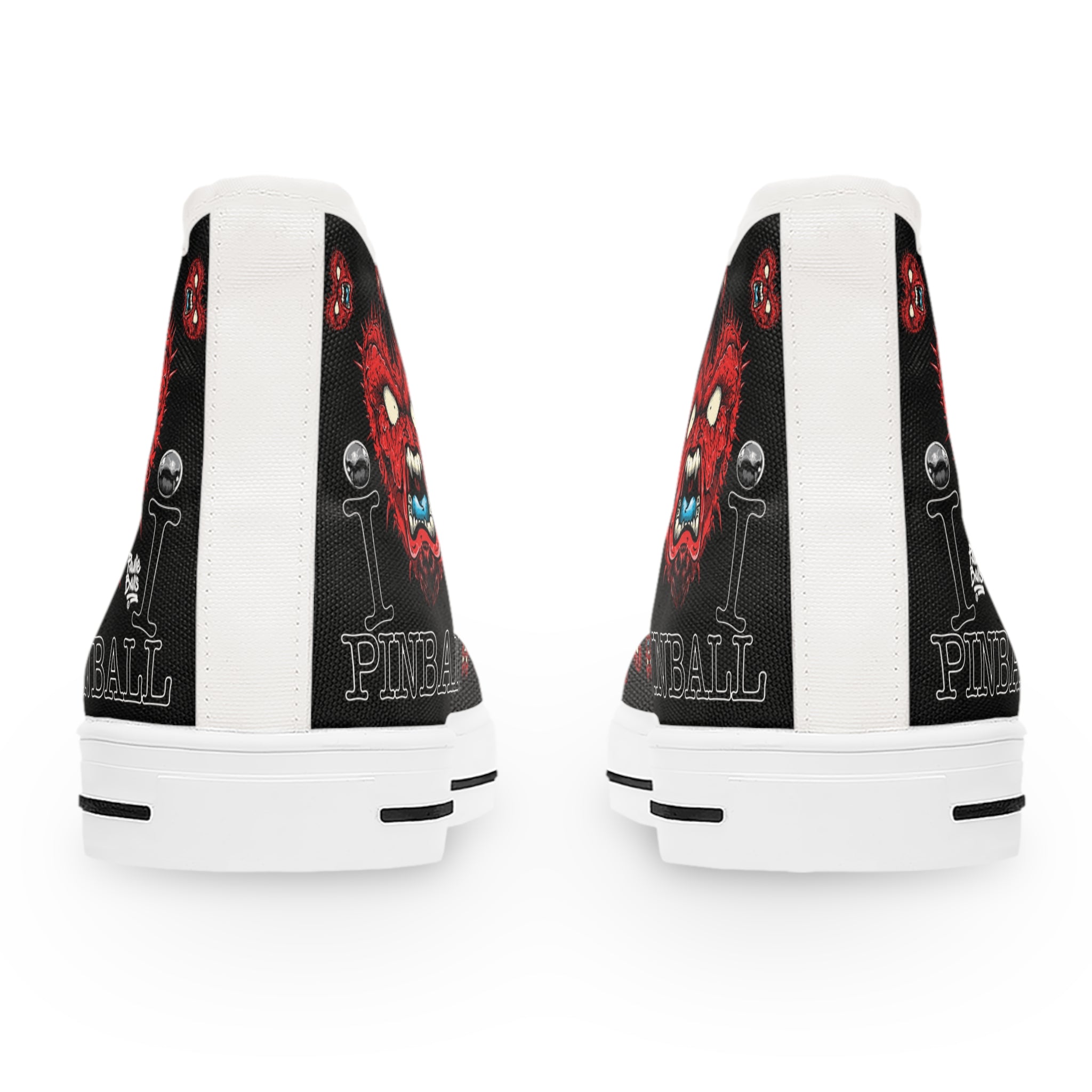 I LOVE PINBALL - Women's High Top Sneakers