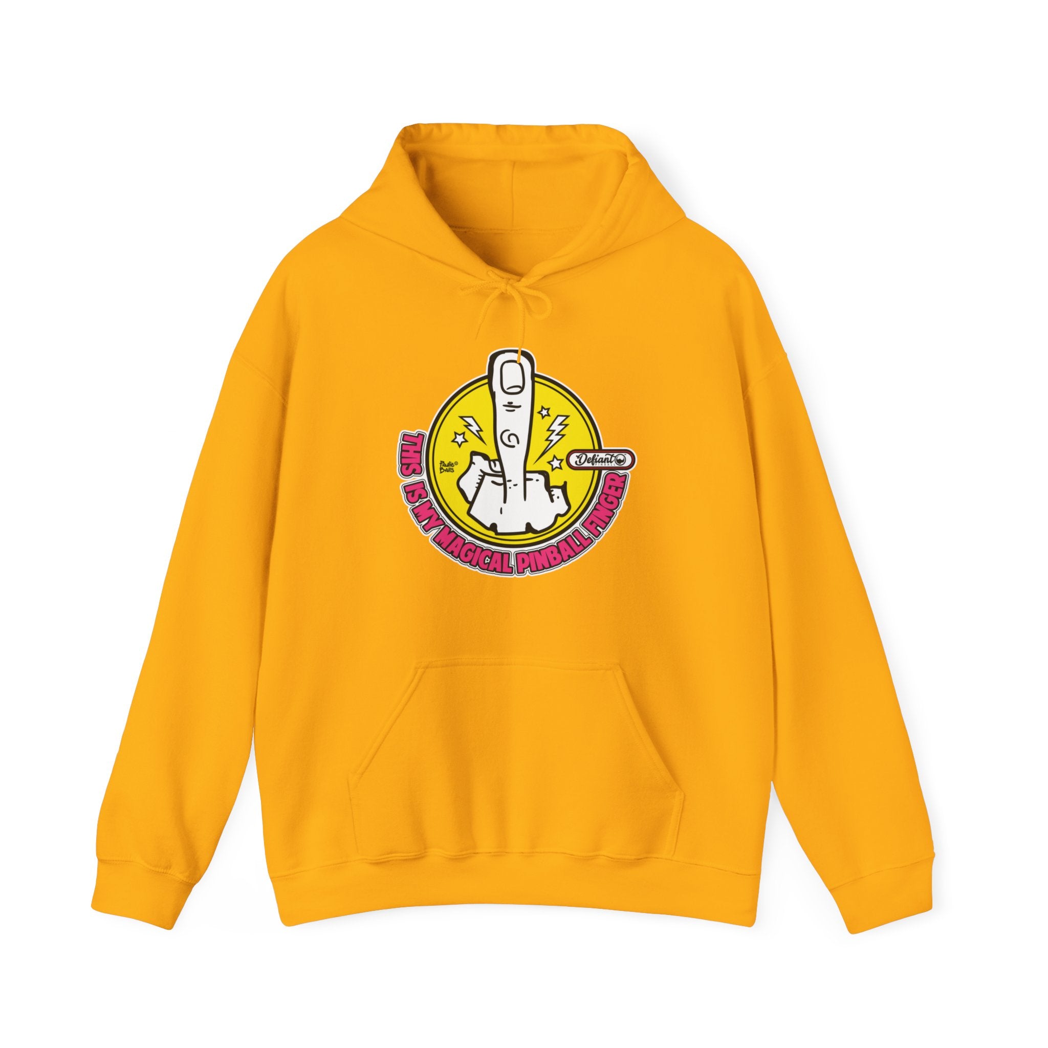 MAGICAL PINBALL FINGER - Unisex Heavy Blend™ Hooded Sweatshirt