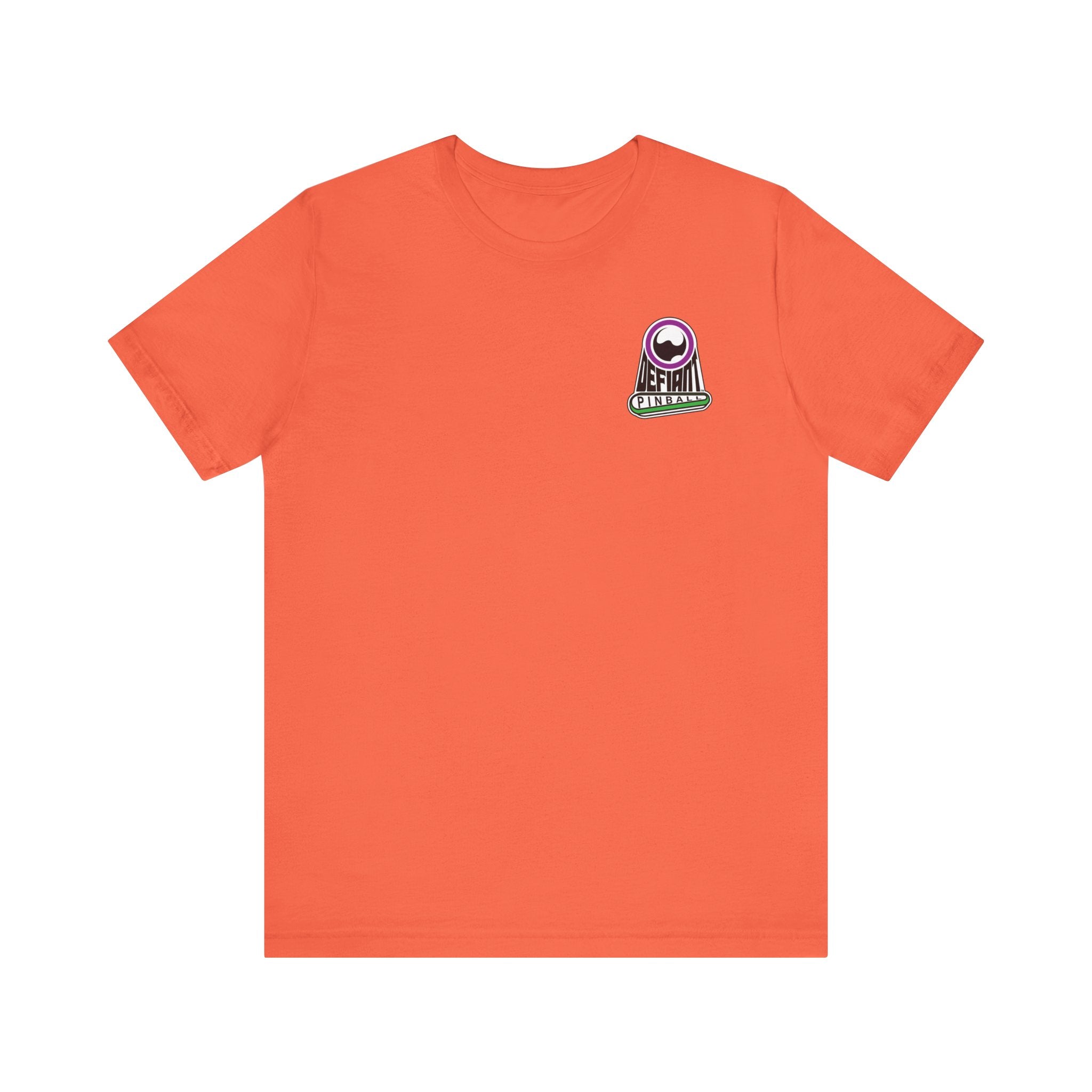 PIN - BASHER - Front & Back Print  Unisex Jersey Short Sleeve Tee