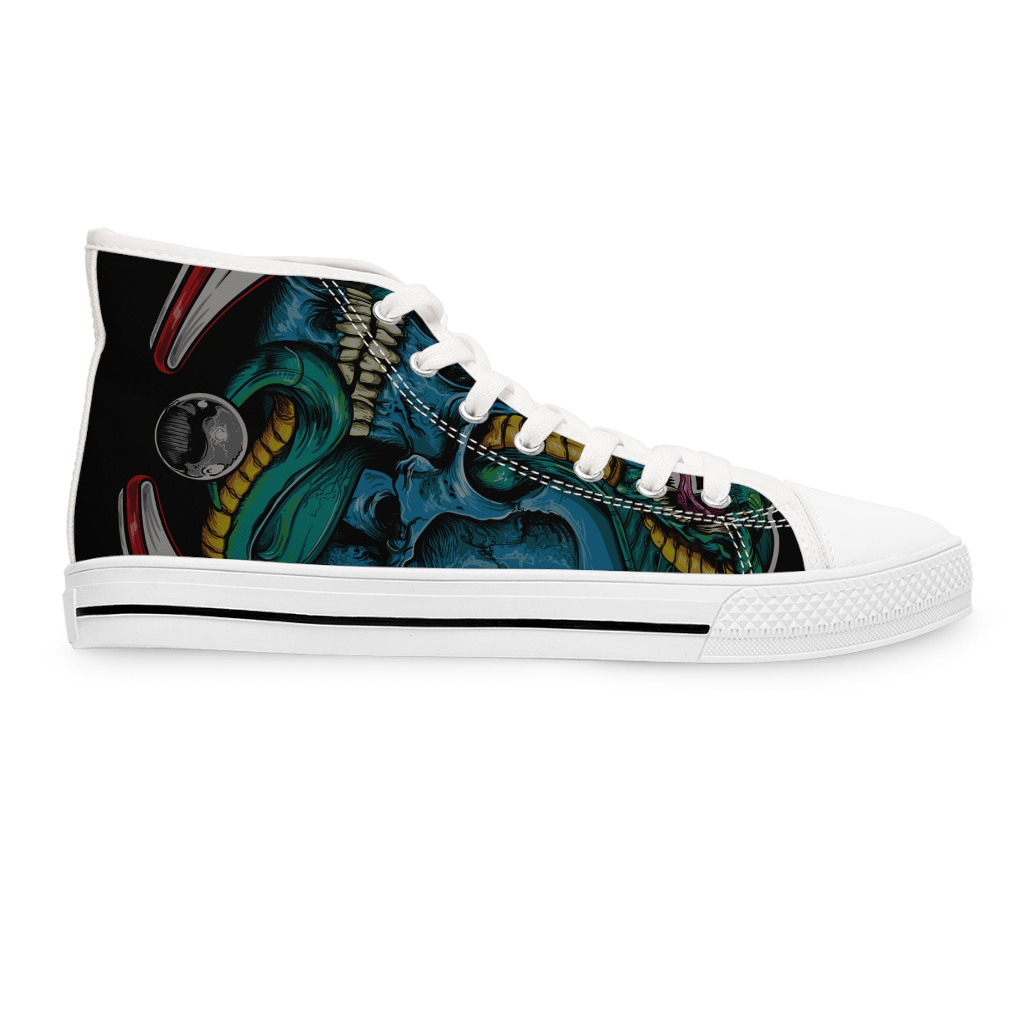 DEEP BONES - Women's High Top Sneakers