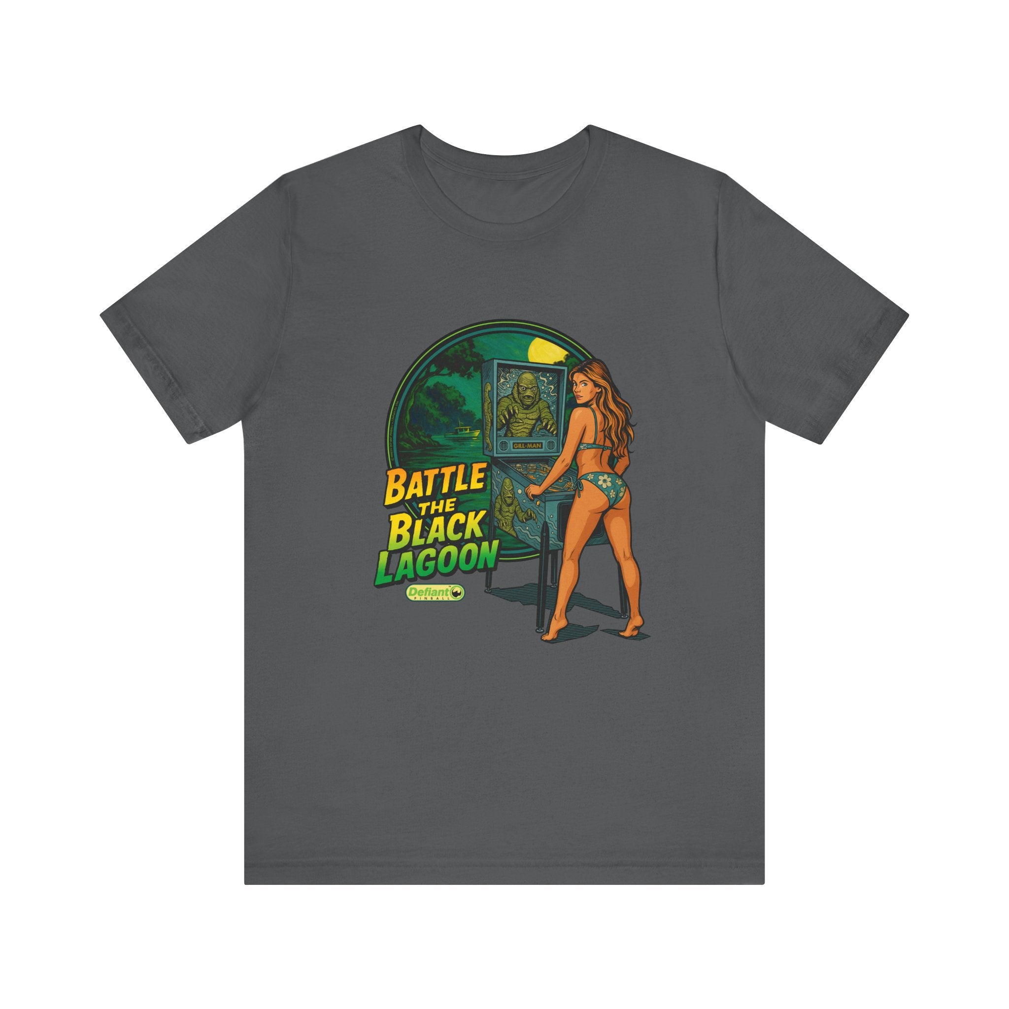 Battle the Black Lagoon - Unisex Jersey Short Sleeve Tee