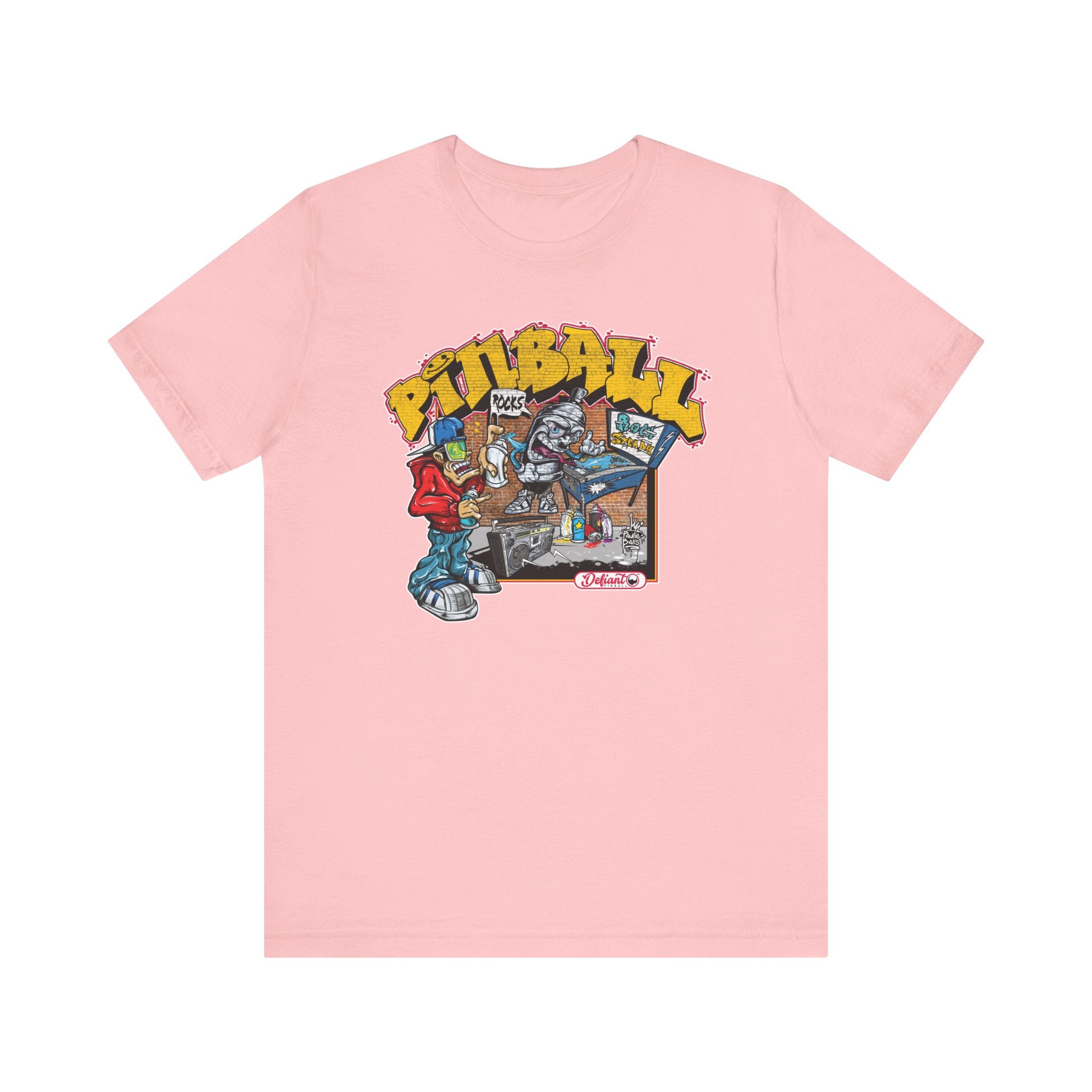 ROCK STEADY PINBALL - Unisex Jersey Short Sleeve Tee