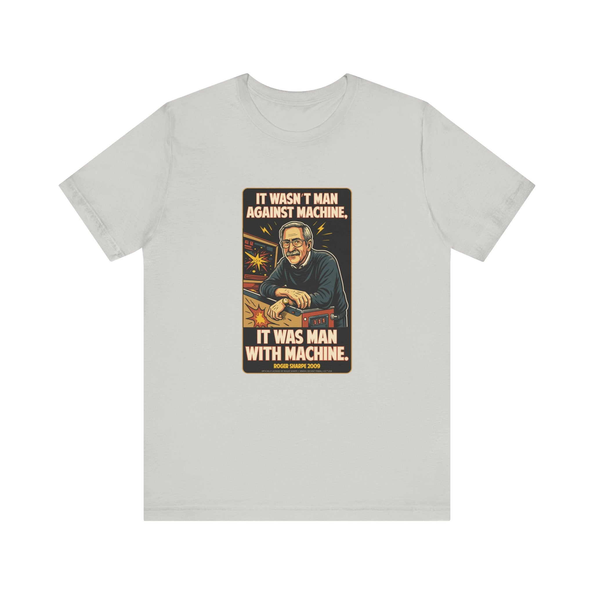 Man With Machine - Unisex Jersey Short Sleeve Tee