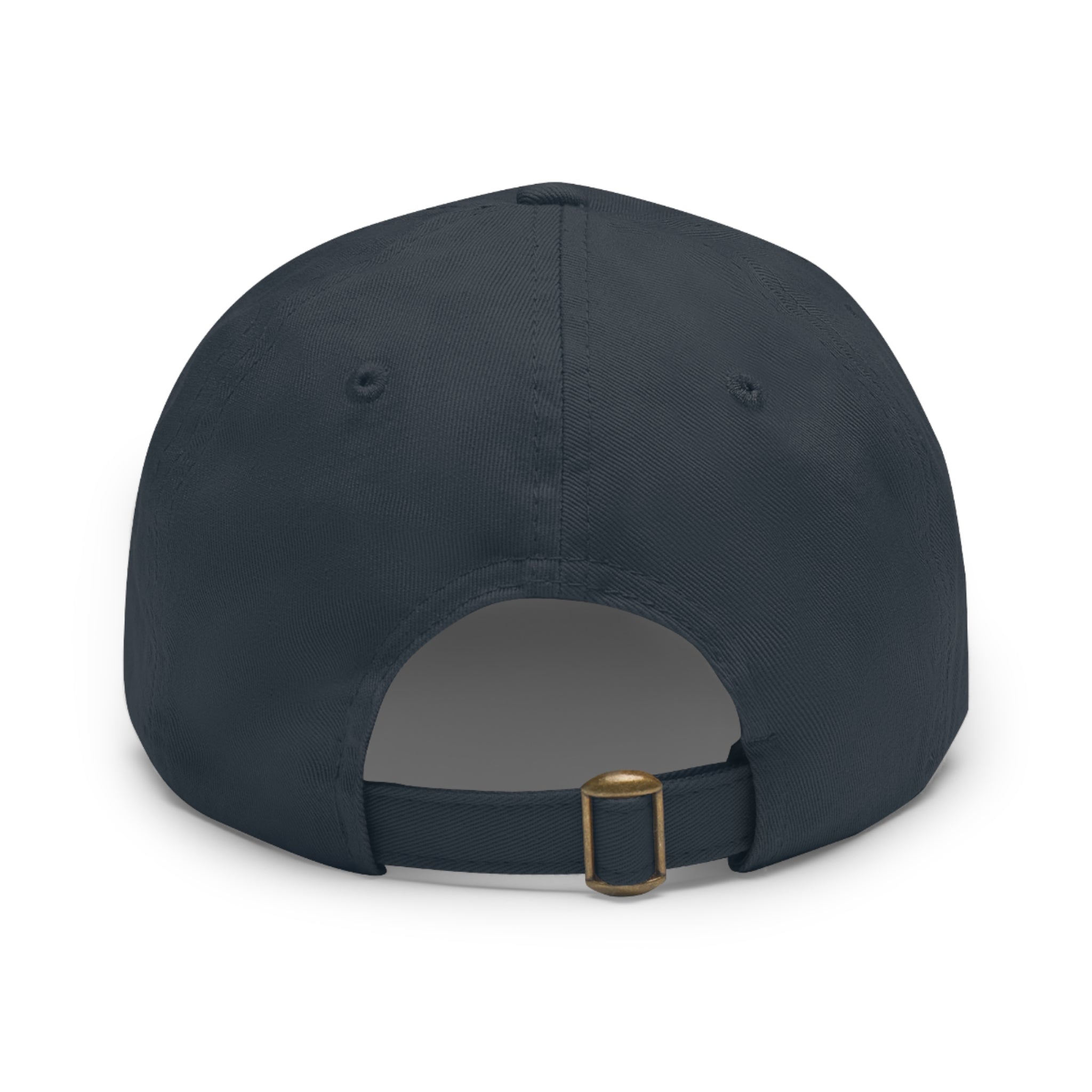 BADASS PINBALL PLAYER - Dad Hat with Leather Patch (Rectangle)