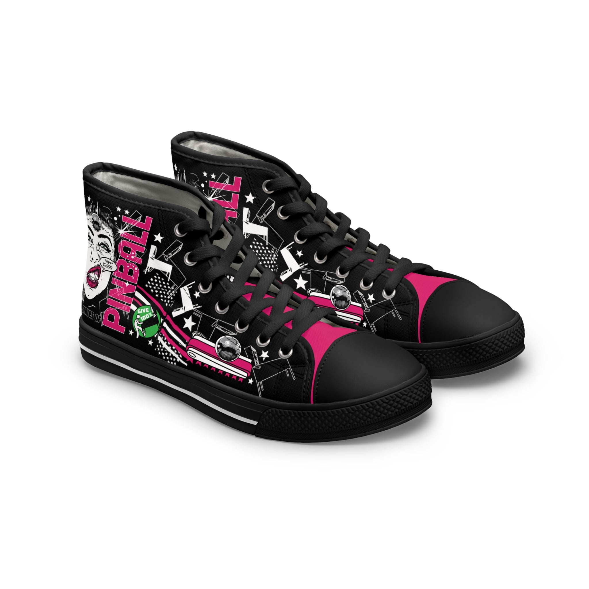 THE FACE - Women's High Top Sneakers