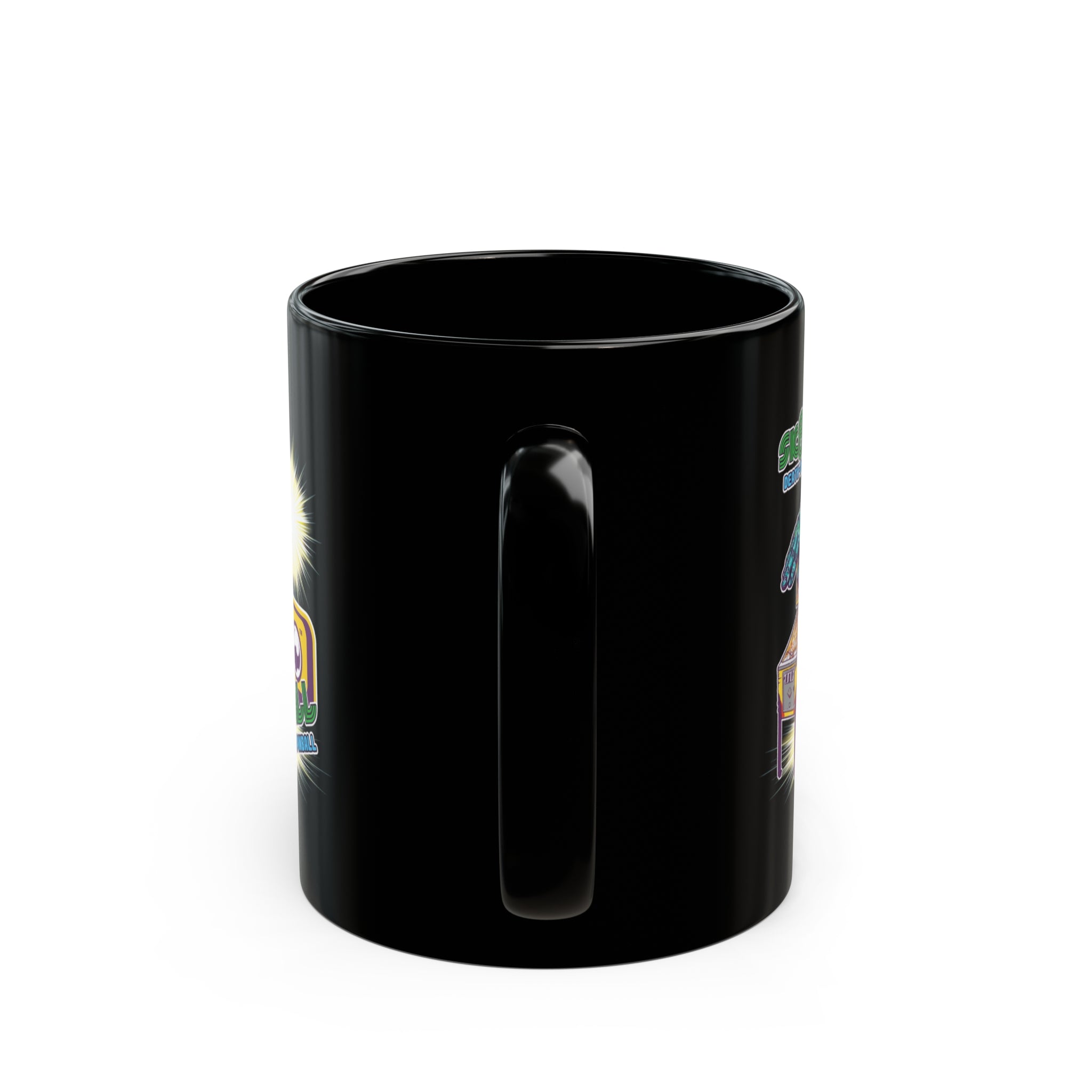 SK8 BALL - Black Mug (11oz, 15oz)