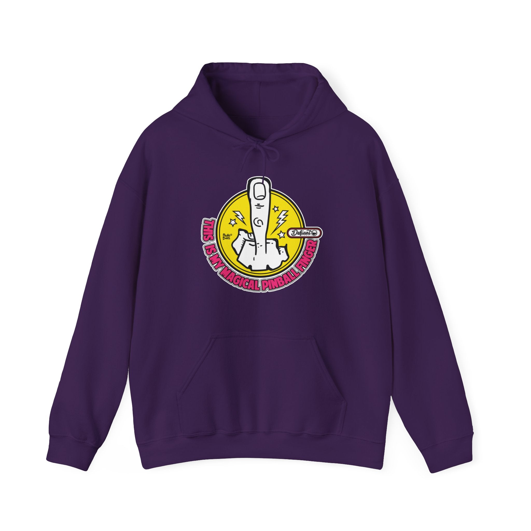 MAGICAL PINBALL FINGER - Unisex Heavy Blend™ Hooded Sweatshirt