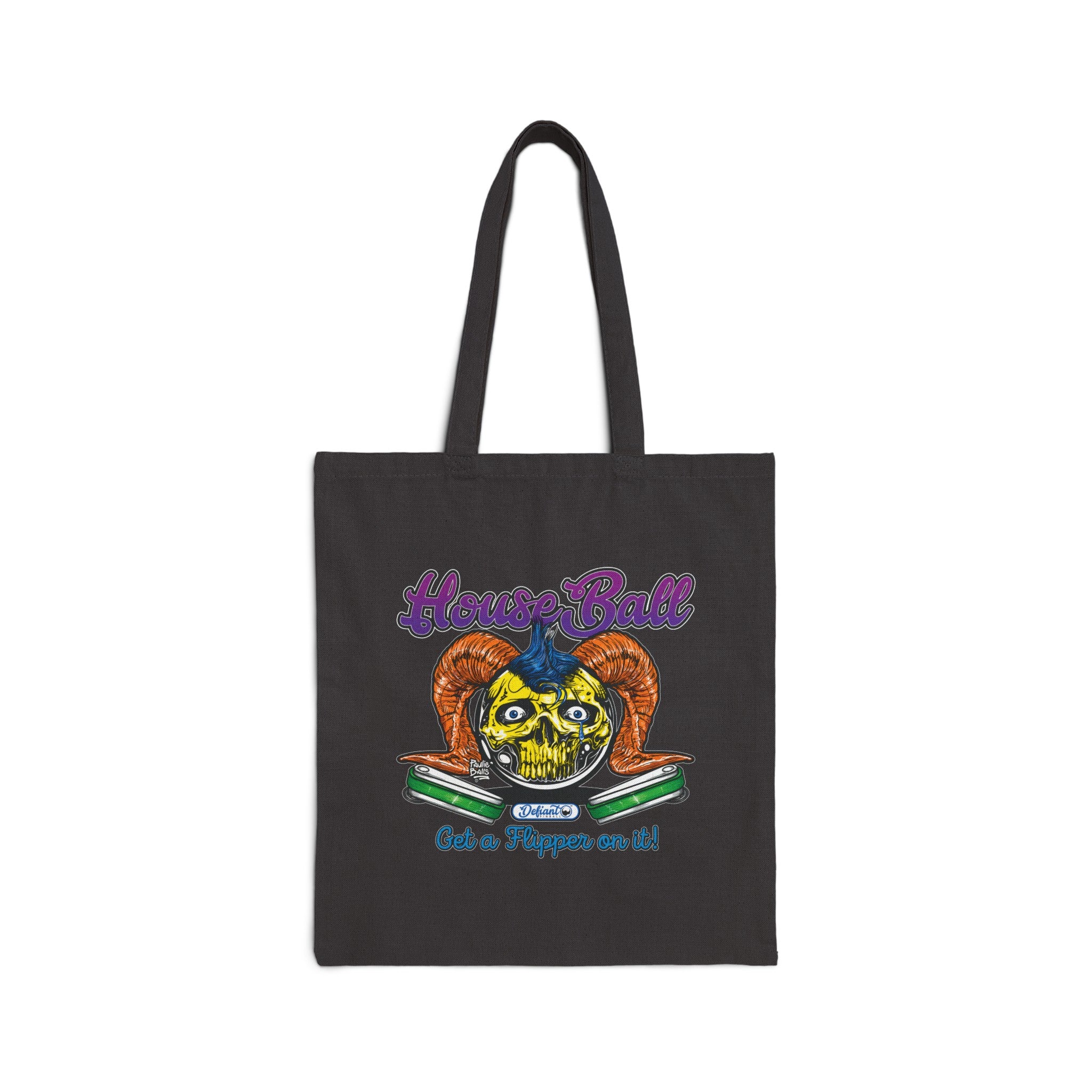 HOUSE BALL - Cotton Canvas Tote Bag