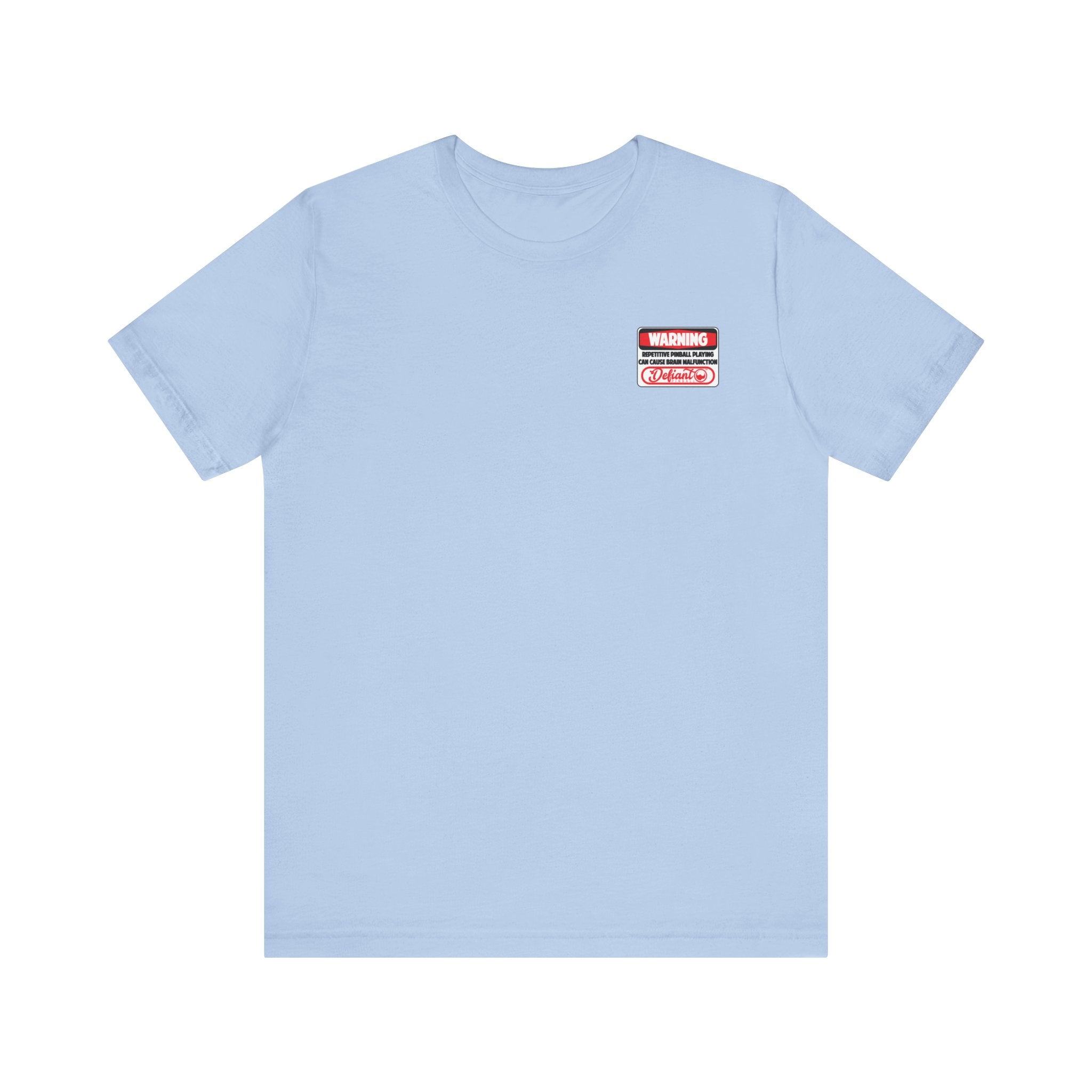 Brain MALFUNCTION - Front & Back Print Unisex Jersey Short Sleeve Tee