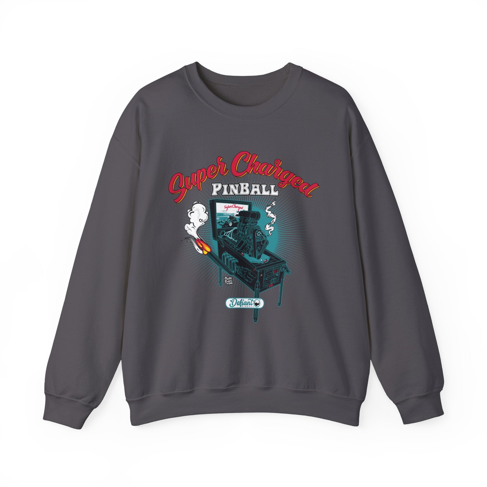 SUPER CHARGED - Unisex Heavy Blend™ Crewneck Sweatshirt Jumper