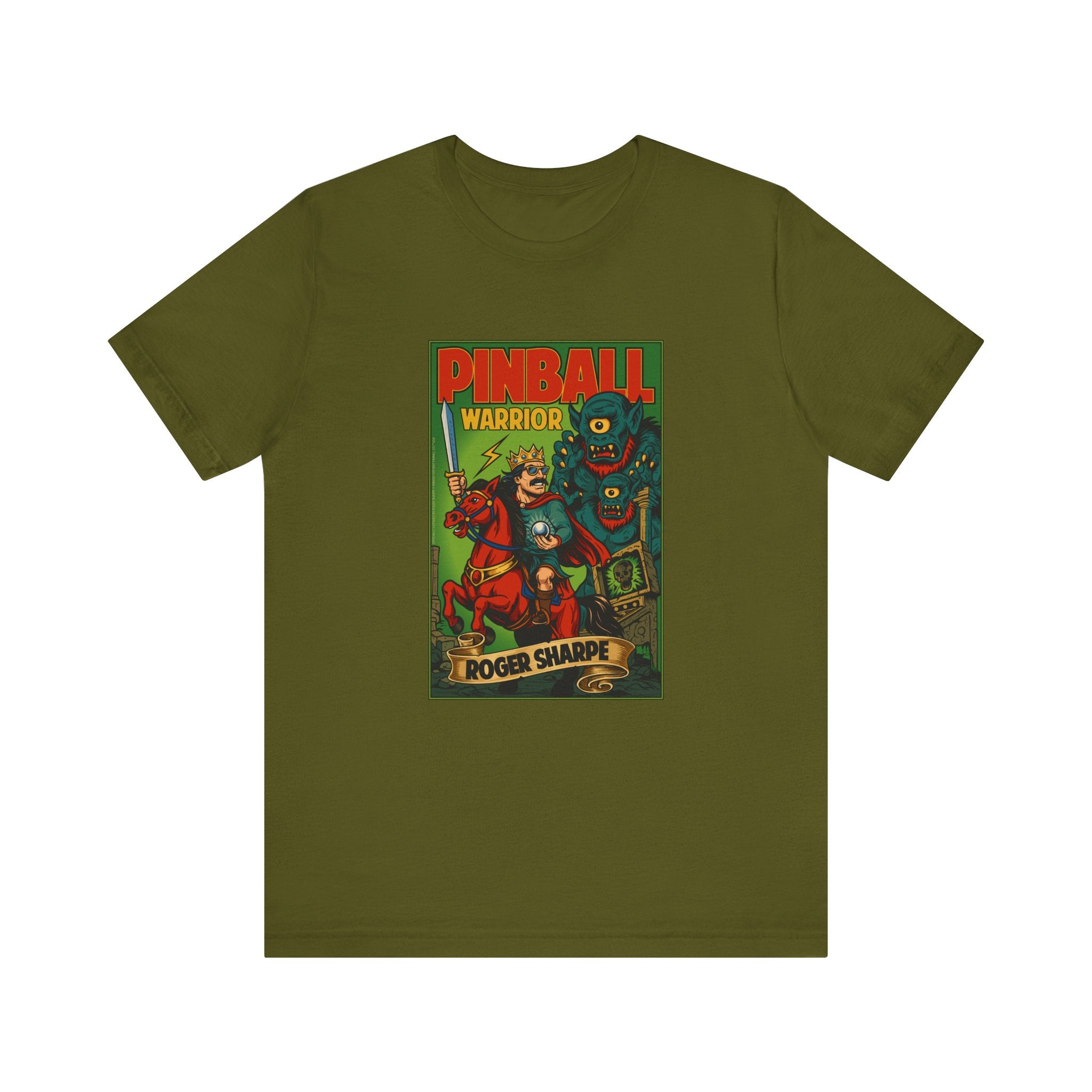 PINBALL WARRIOR - Unisex Jersey Short Sleeve Tee
