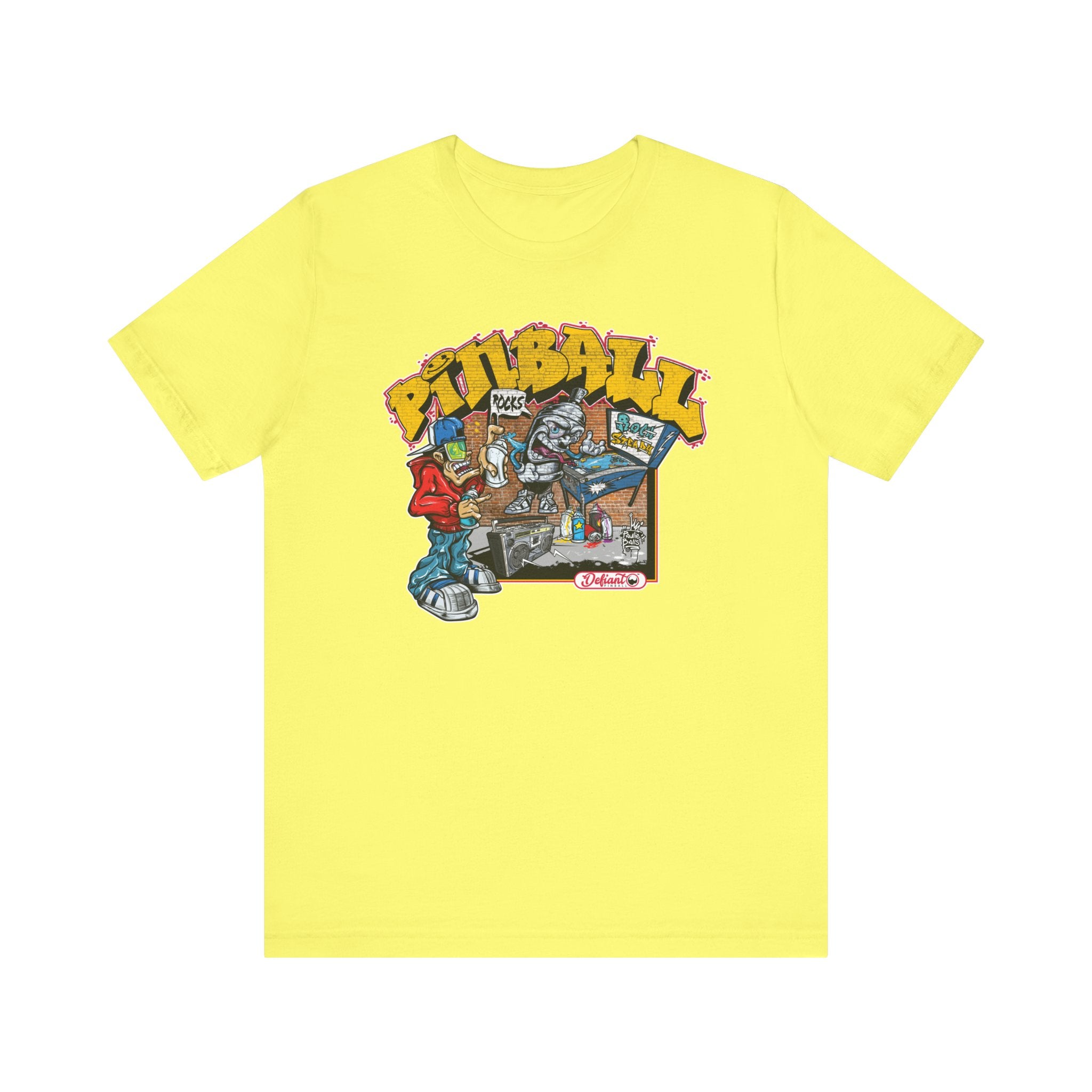 ROCK STEADY PINBALL - Unisex Jersey Short Sleeve Tee
