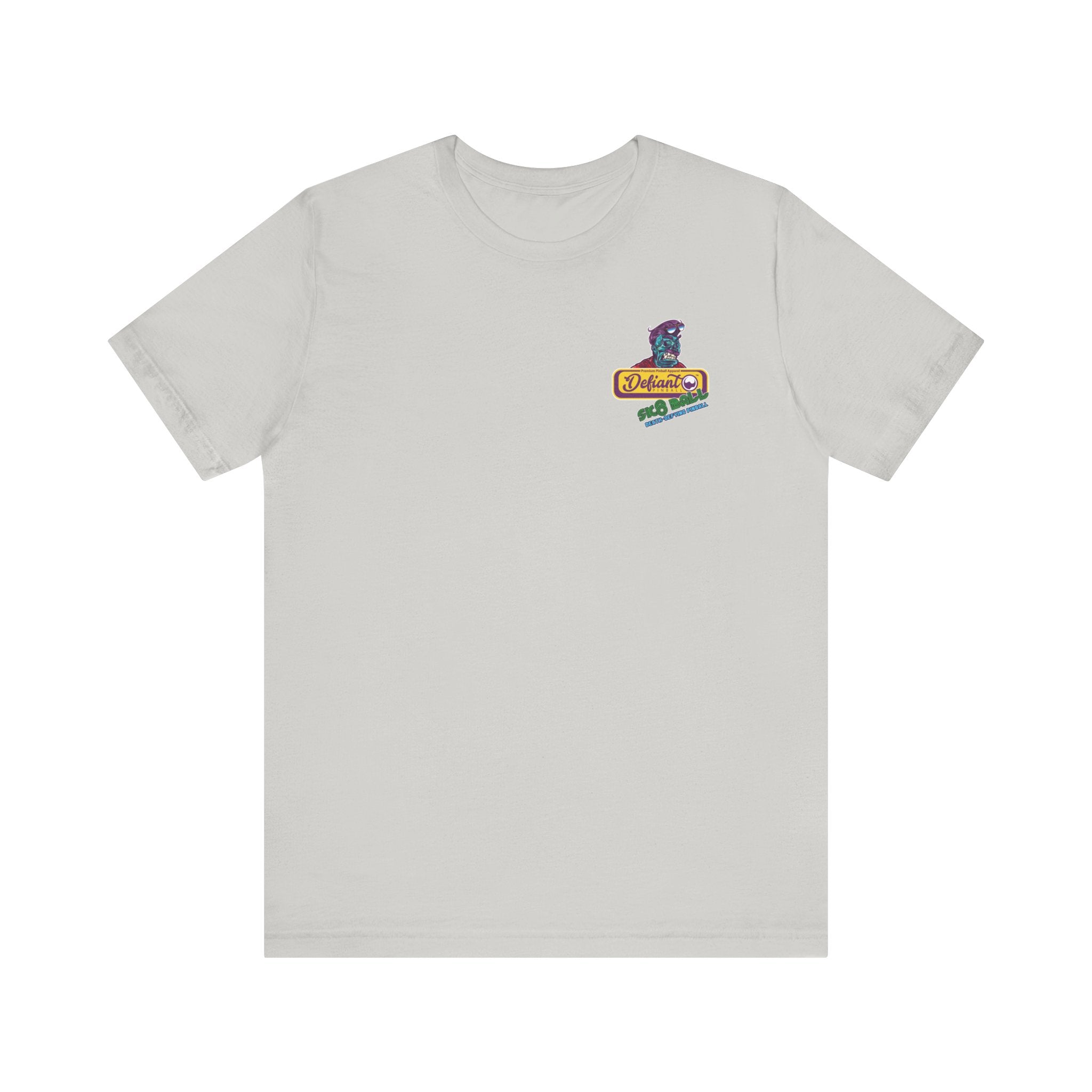 SK8 BALL - Front & Back Print Unisex Jersey Short Sleeve Tee