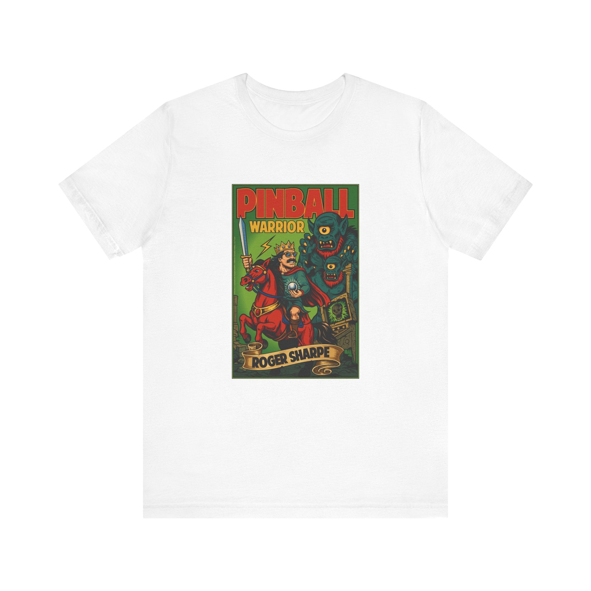 PINBALL WARRIOR - Unisex Jersey Short Sleeve Tee
