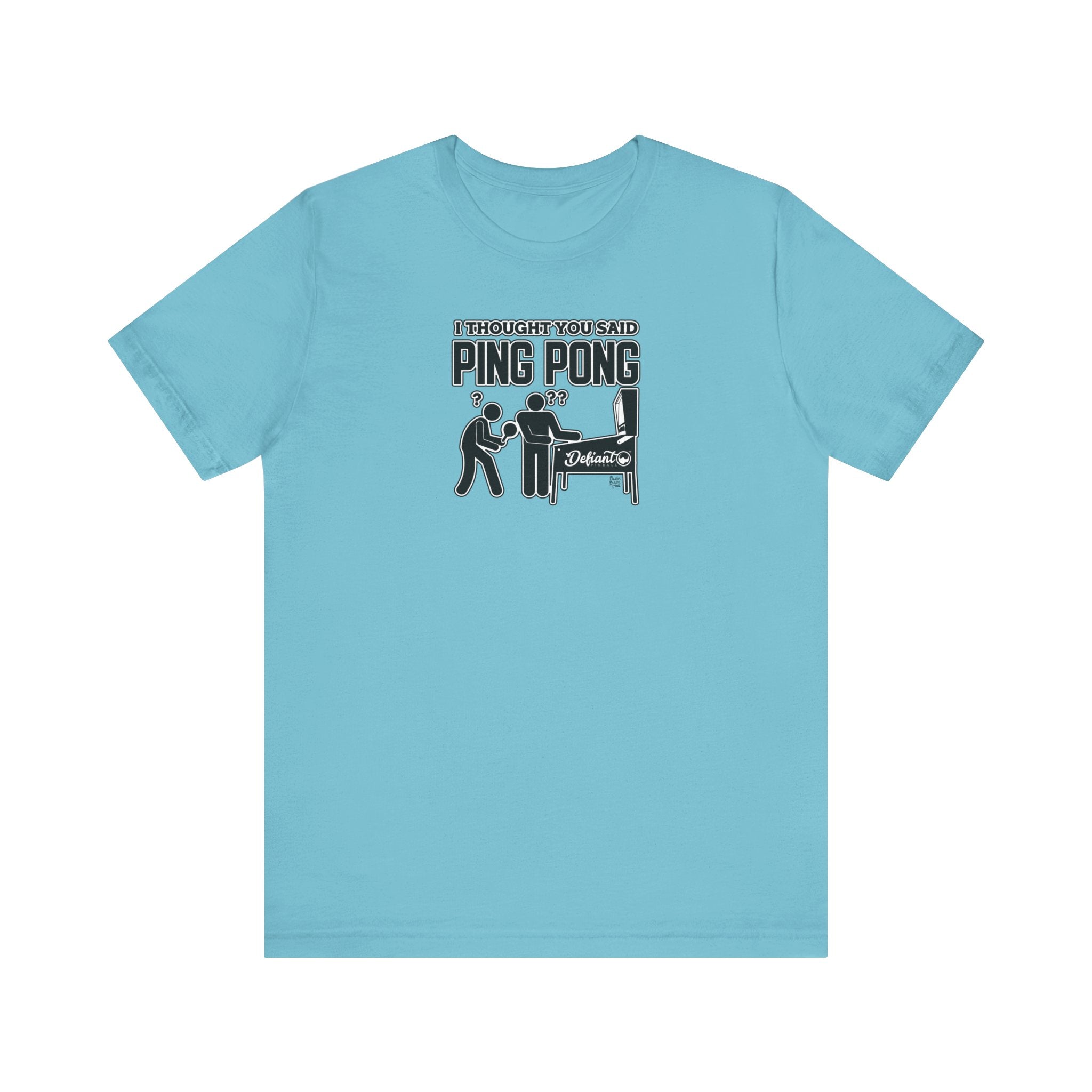 PING PONG ? - Unisex Jersey Short Sleeve Tee