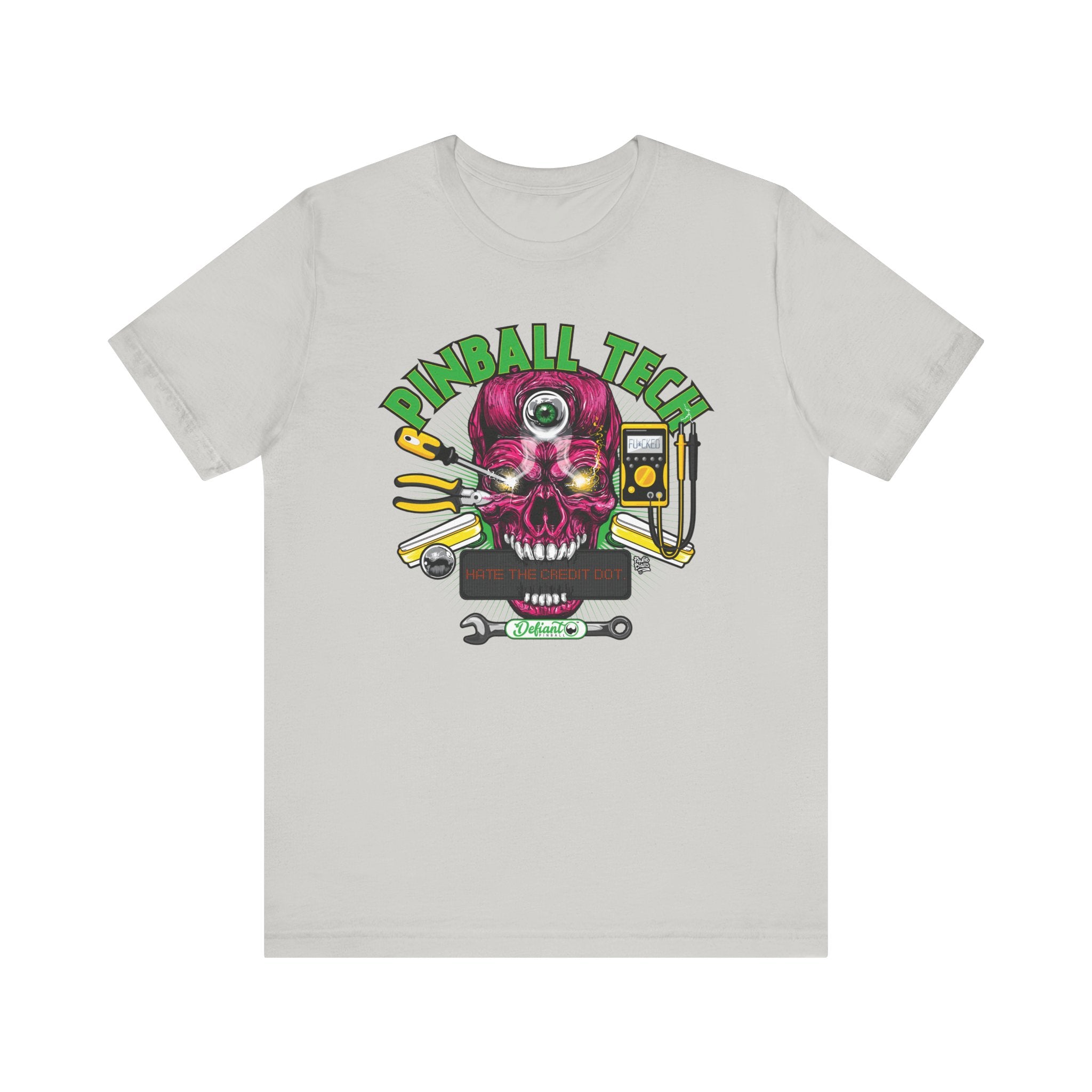 PINBALL TECH - Unisex Jersey Short Sleeve Tee