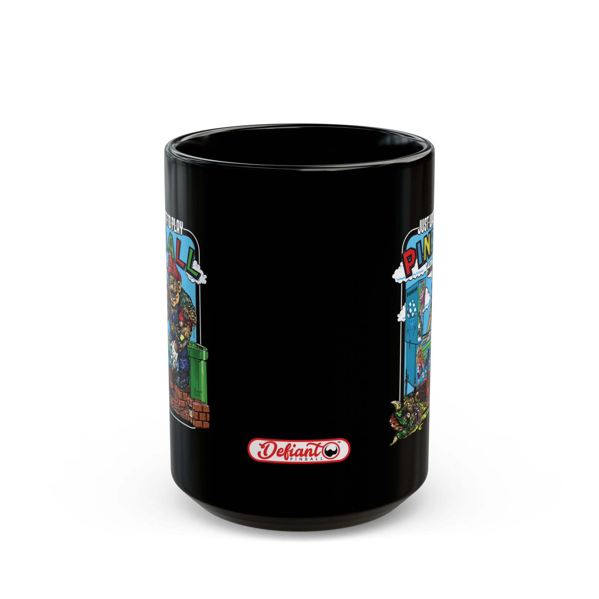 SICK OF JUMPING -  Black Mug (11oz, 15oz)