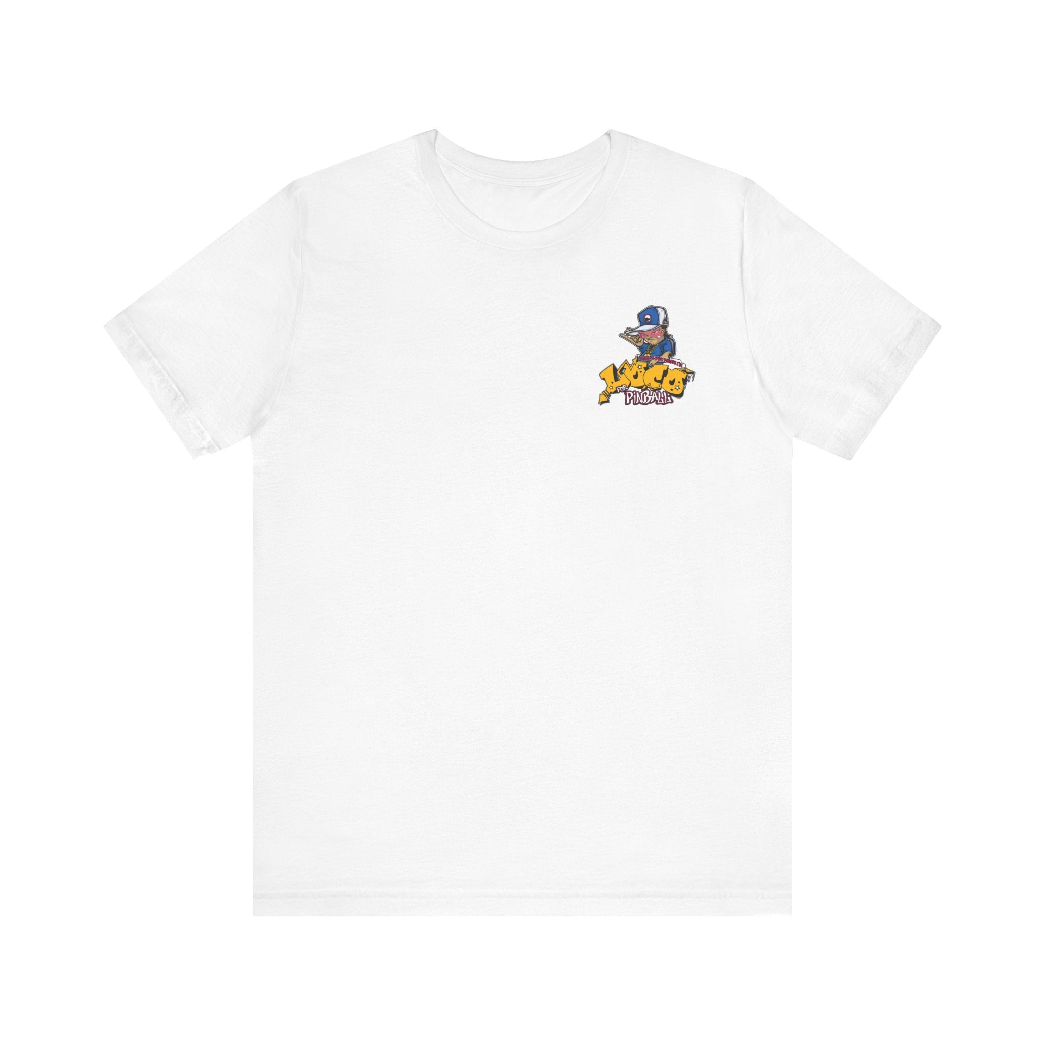 LOCO FOR PINBALL - Front & Back Print Unisex Jersey Short Sleeve Tee