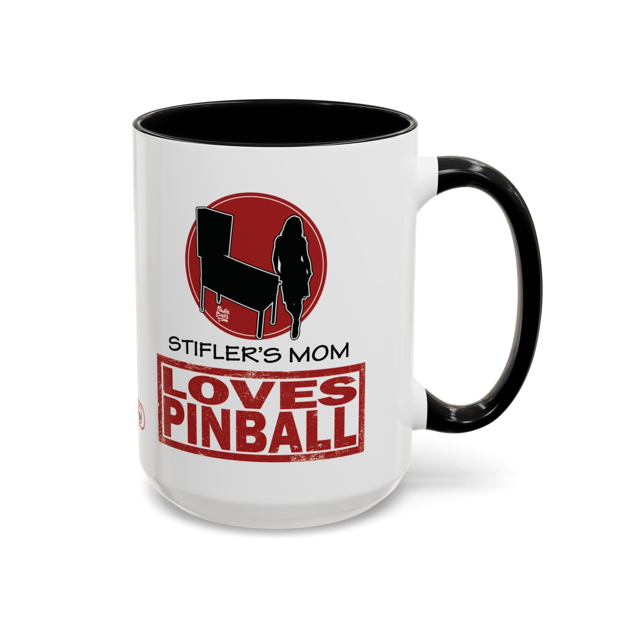 Stifler's Mom LOVES PINBALL - Accent Coffee Mug (11, 15oz)