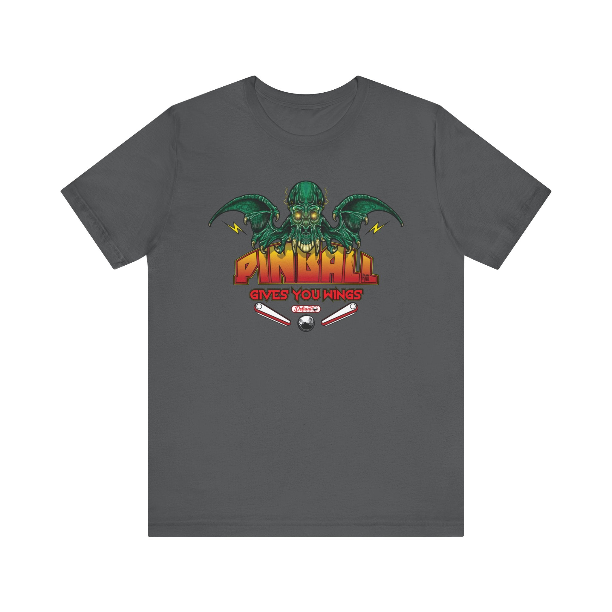 PINBALL GIVES YOU WINGS - Unisex Jersey Short Sleeve Tee