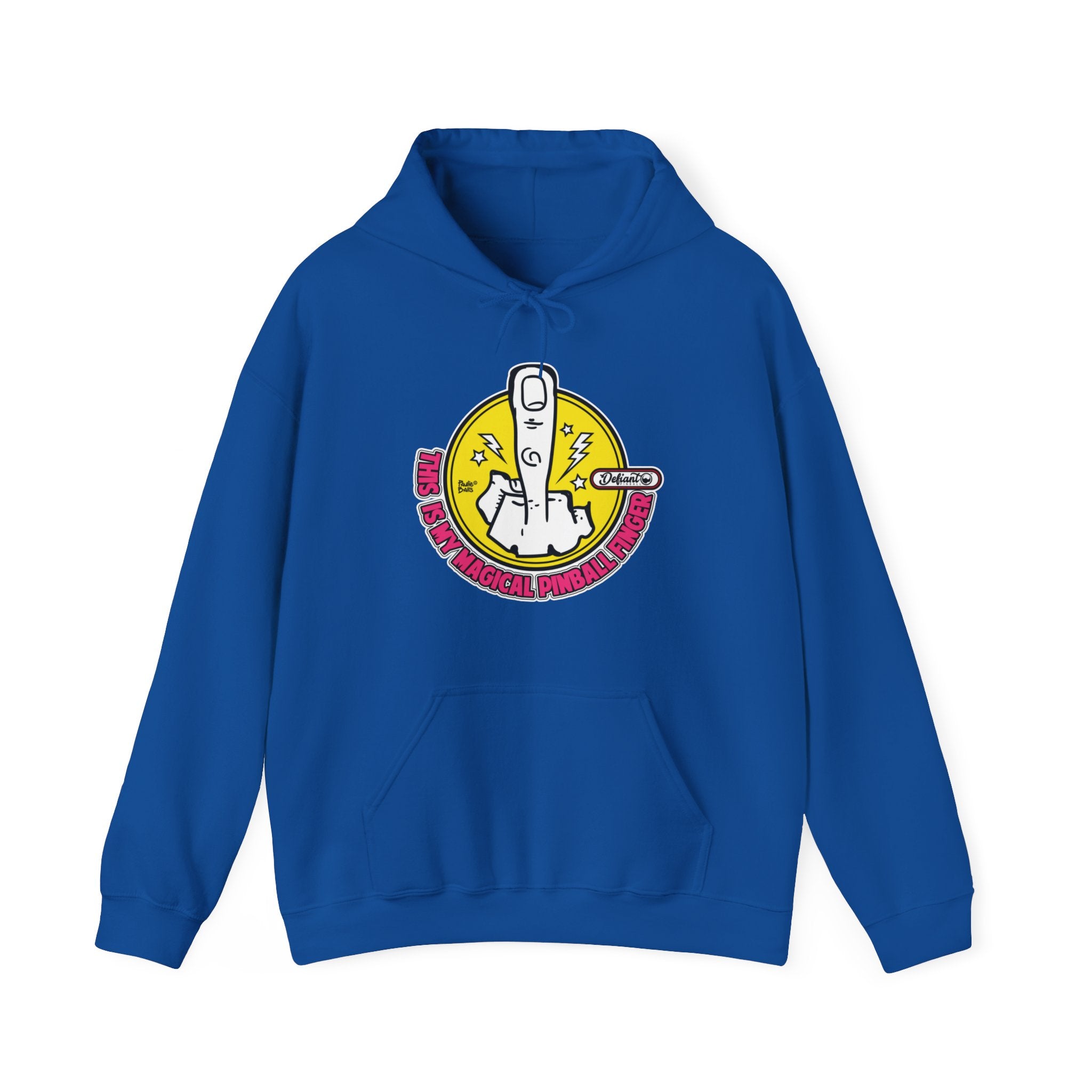 MAGICAL PINBALL FINGER - Unisex Heavy Blend™ Hooded Sweatshirt