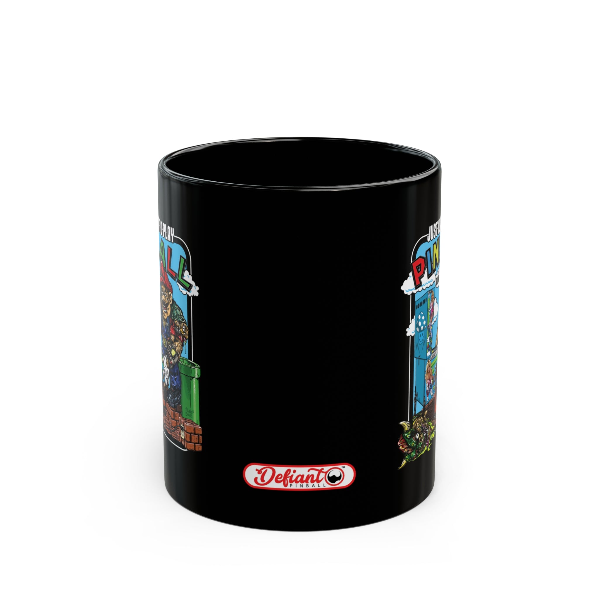 SICK OF JUMPING -  Black Mug (11oz, 15oz)