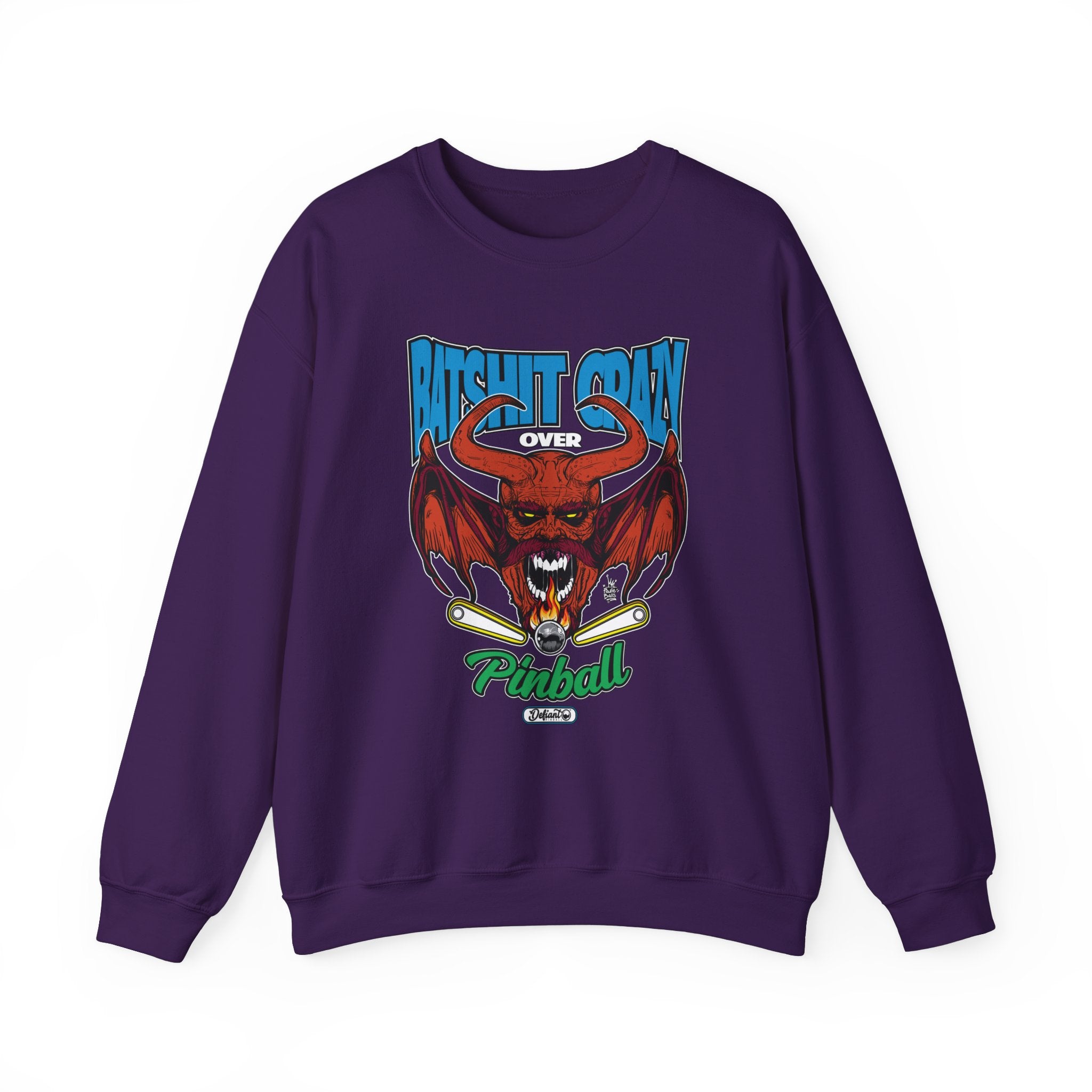 Bat Shit Crazy - Unisex Heavy Blend™ Crewneck Sweatshirt Jumper