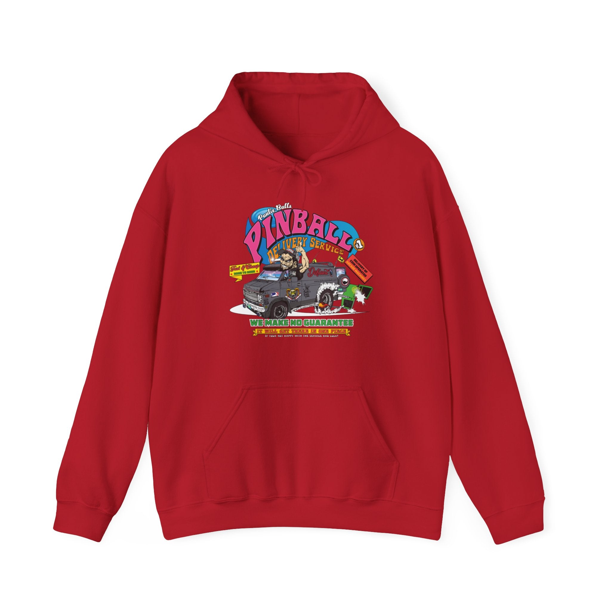 Pinball Delivery No Guarantee - Unisex Heavy Blend™ Hooded Sweatshirt