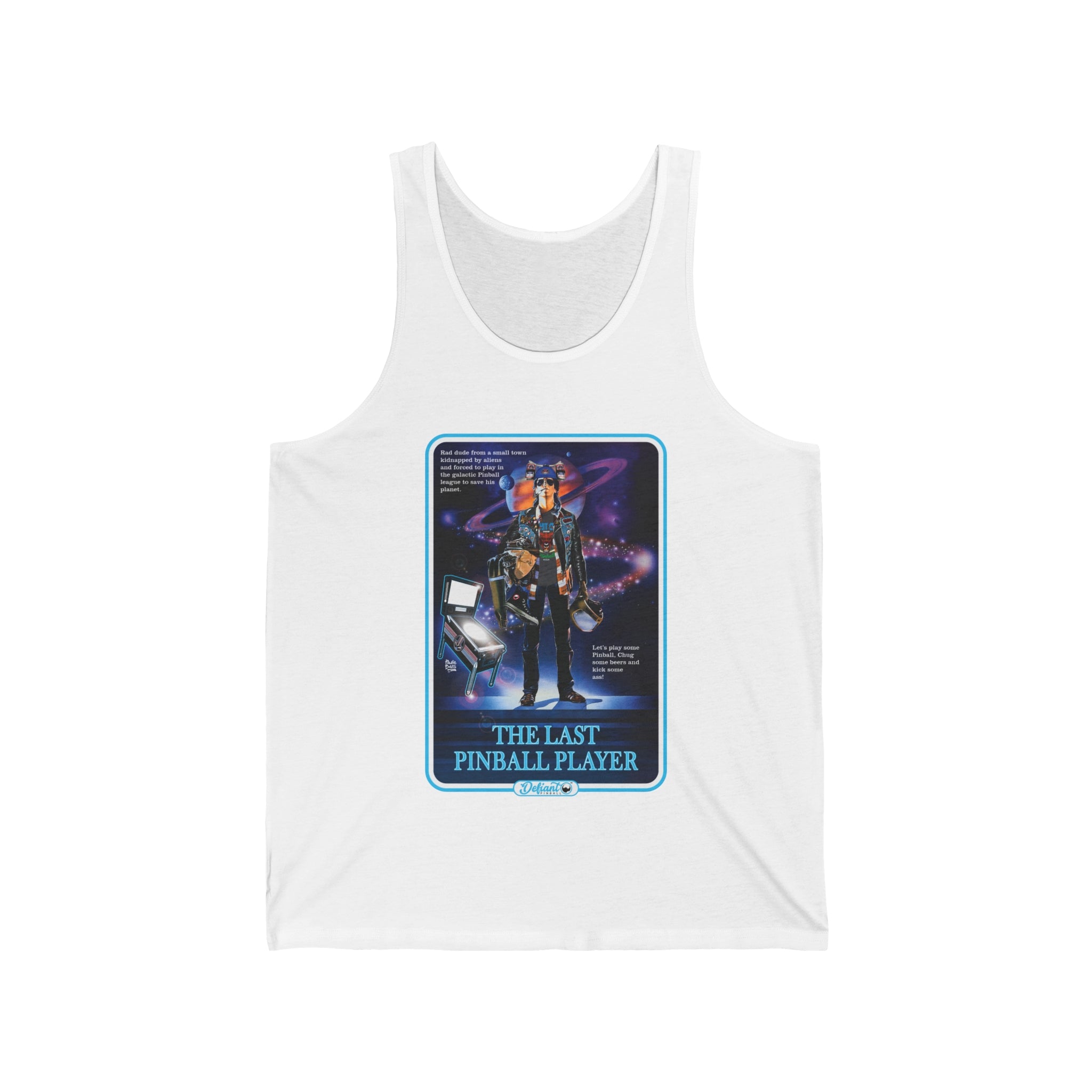 THE LAST PINBALL PLAYER - Unisex Jersey Tank